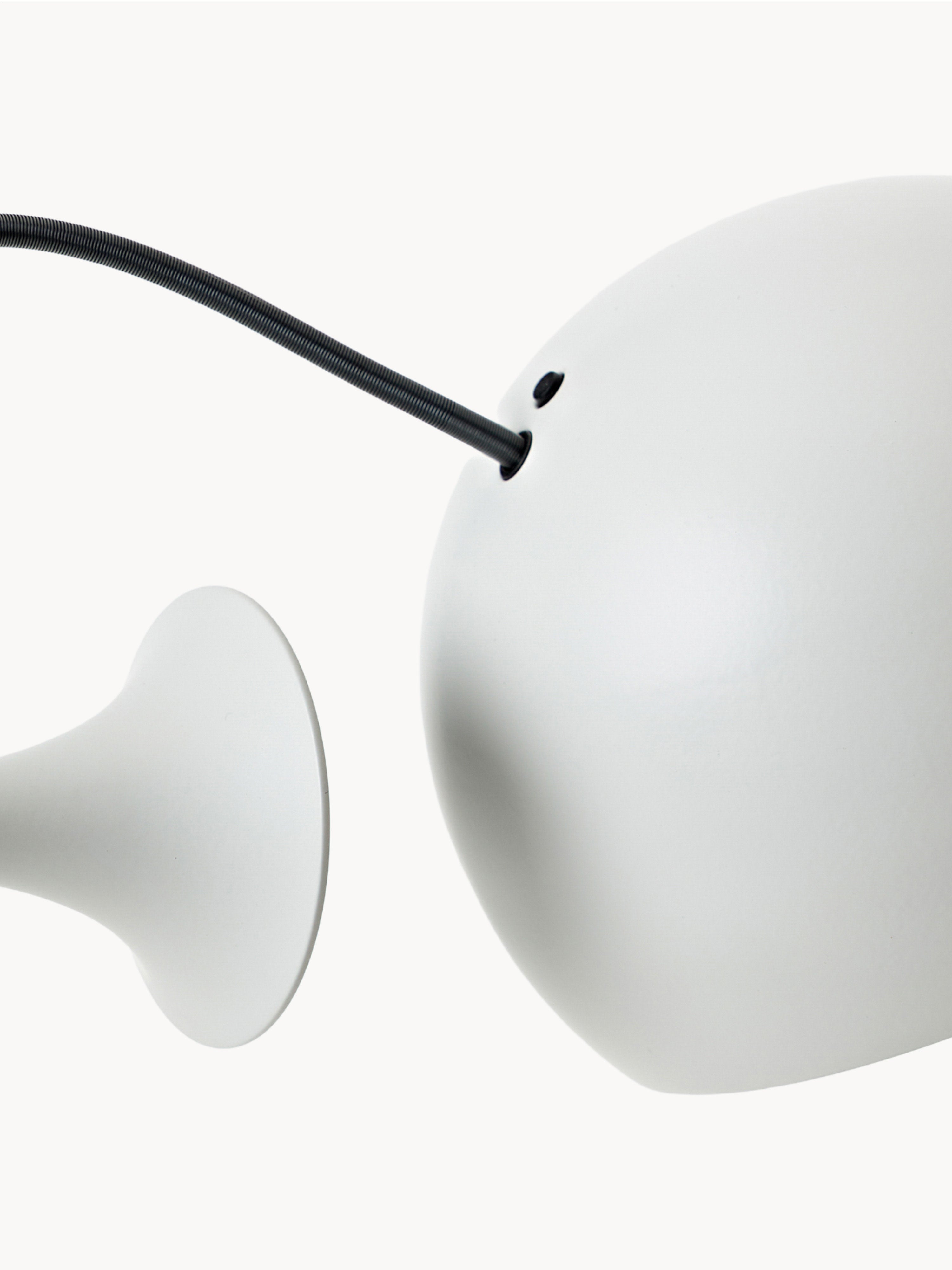 Petite liseuse LED orientable Herman, intensité ajustable - Grège