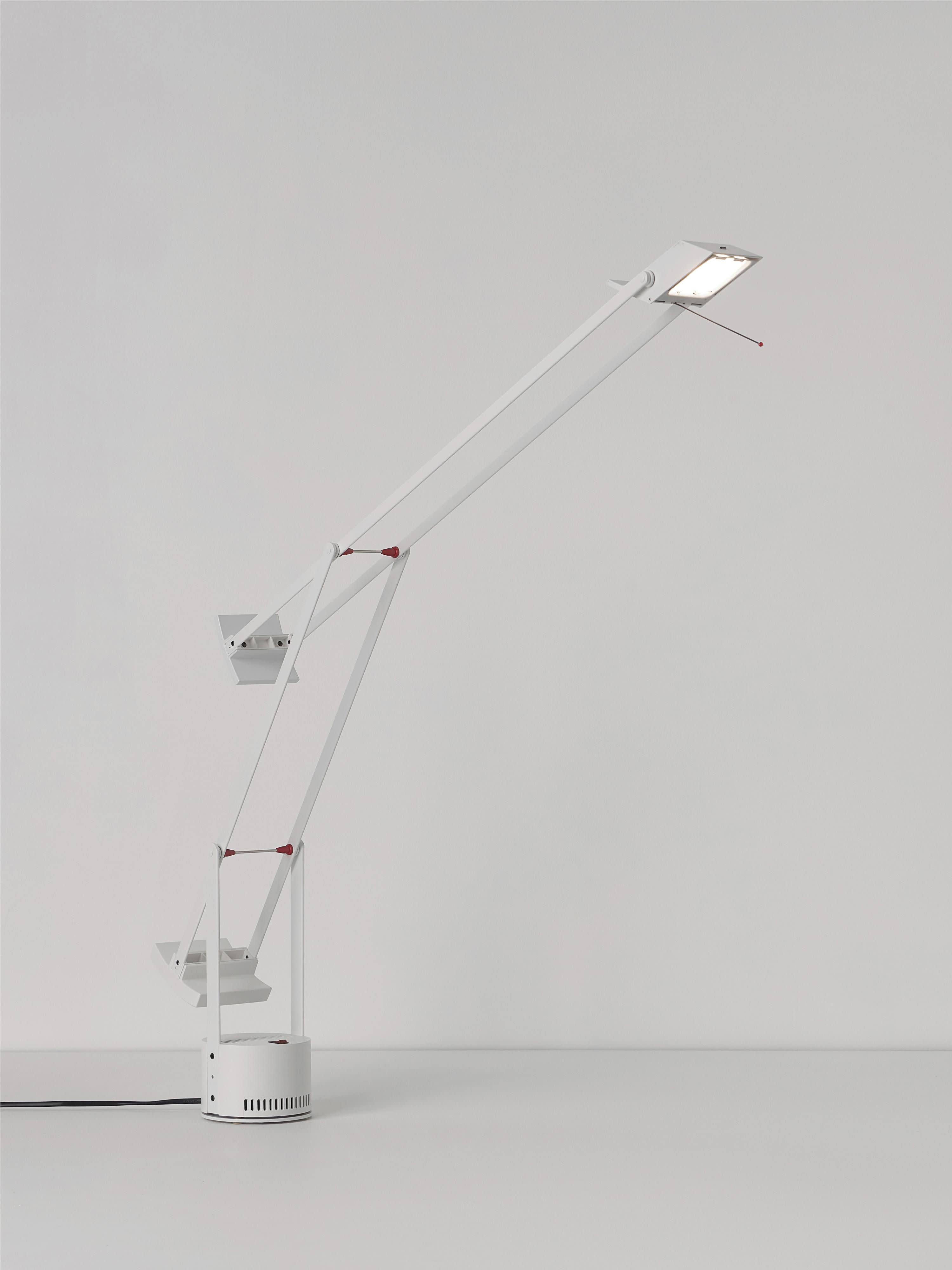 Grande lampe de bureau orientable Abbott - Blanc