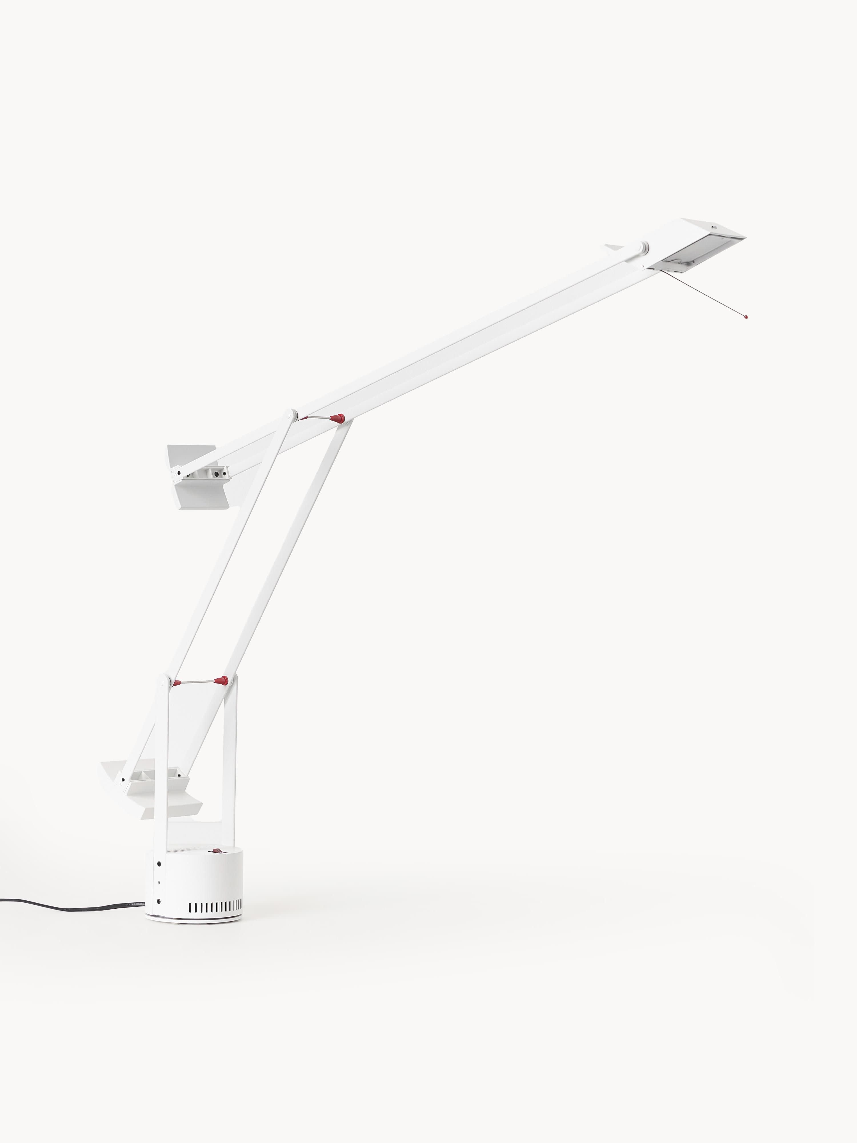 Grande lampe de bureau orientable Abbott - Blanc