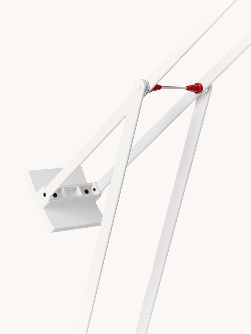 Grande lampe de bureau orientable Abbott - Blanc