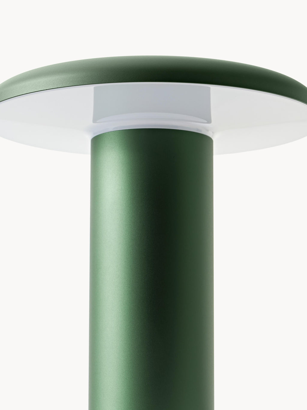 Petite lampe à poser LED mobile Jagger, intensité ajustable - Vert foncé