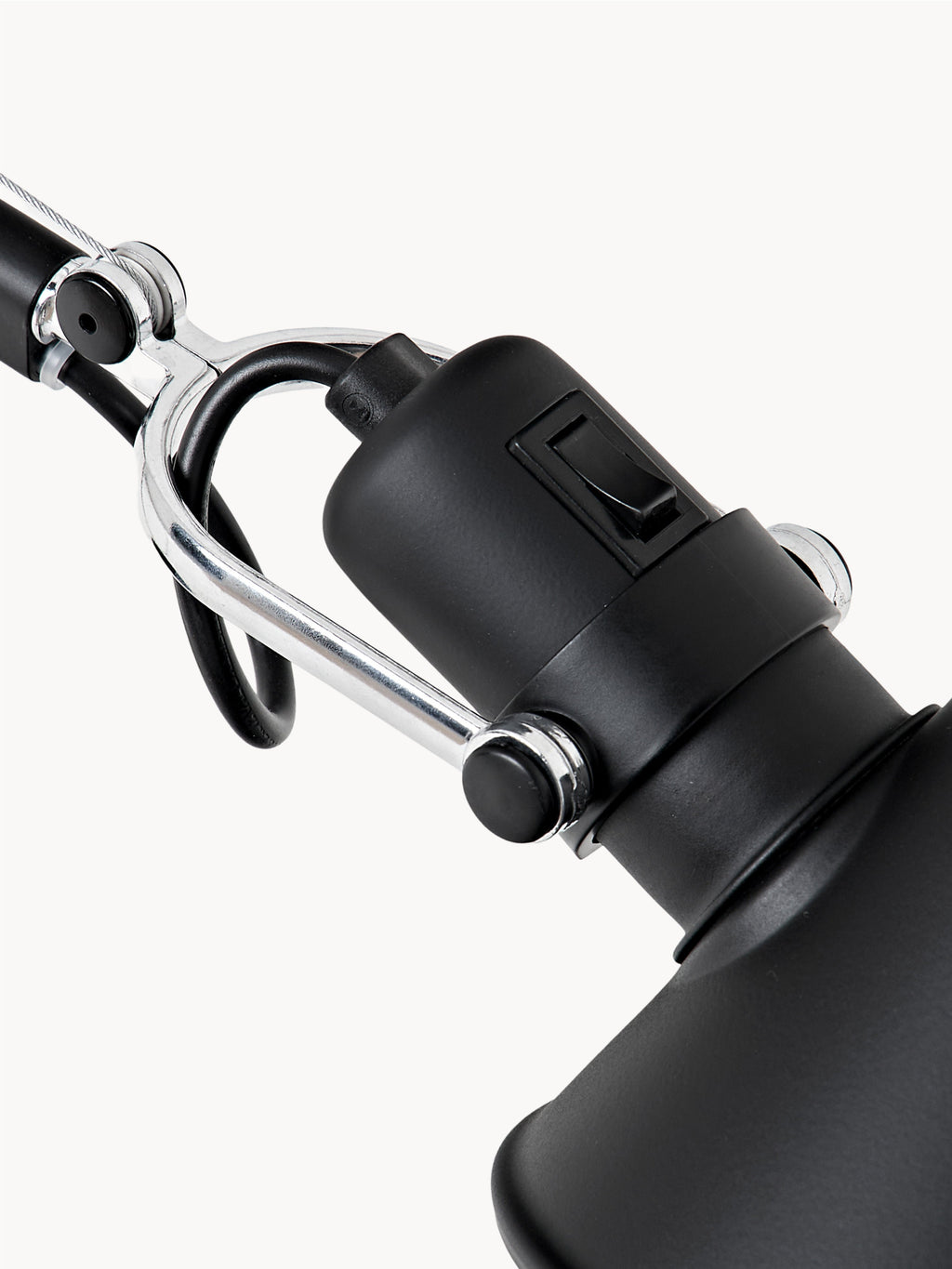 Grande lampe de bureau orientable Oskar - Noir