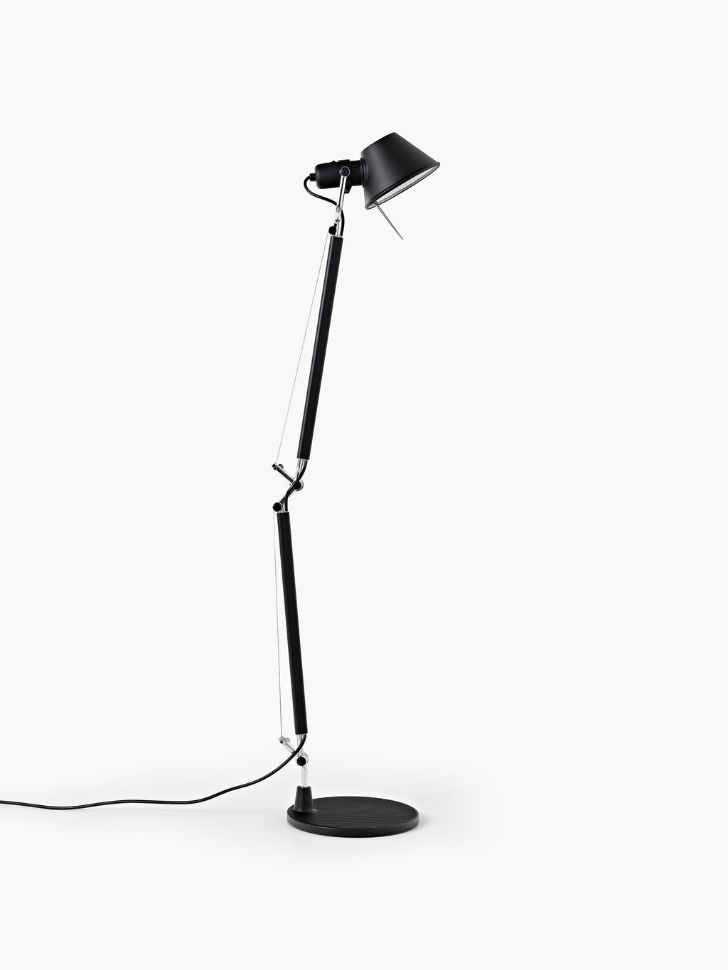 Grande lampe de bureau orientable Oskar - Noir