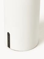 Petite lampe à poser LED mobile Jagger, intensité ajustable - Blanc