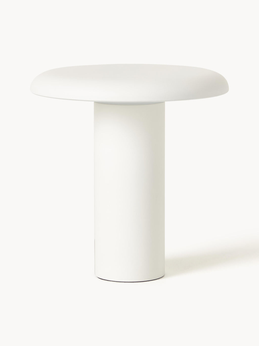 Petite lampe à poser LED mobile Jagger, intensité ajustable - Blanc