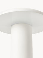 Petite lampe à poser LED mobile Jagger, intensité ajustable - Blanc