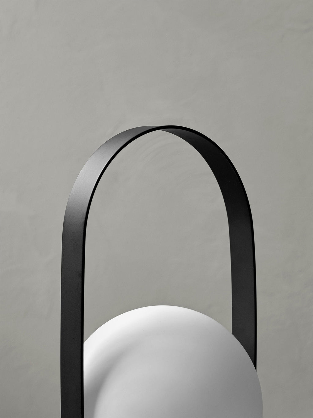 Petite lampe à poser mobile Truels, intensité ajustable - Blanc, noir