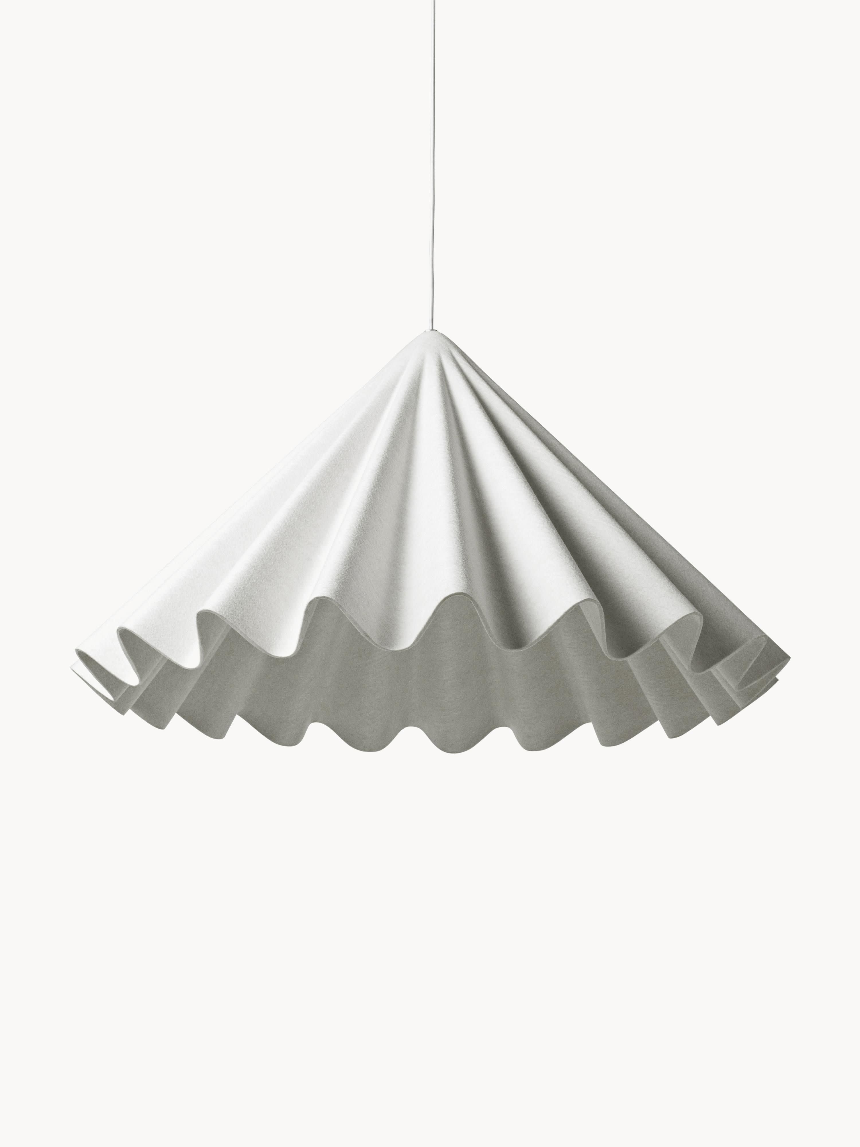 Grande suspension Teemu, Ø 95 cm - Blanc