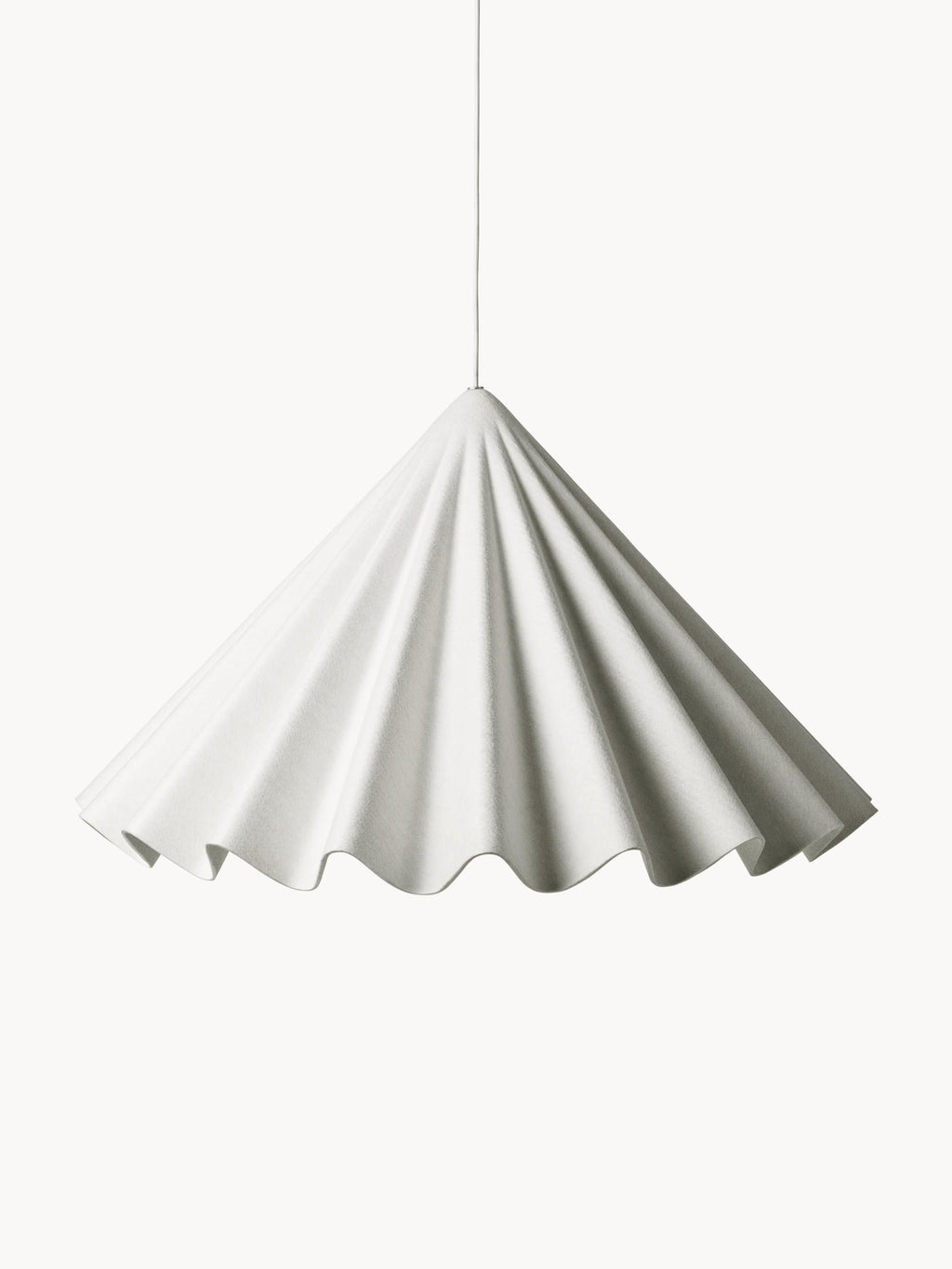 Grande suspension Teemu, Ø 95 cm - Blanc
