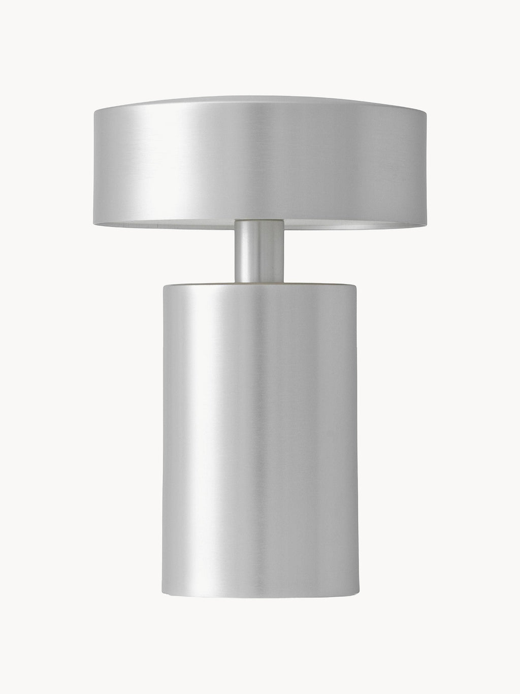 Petite lampe à poser mobile Hreinn, intensité ajustable - Argenté