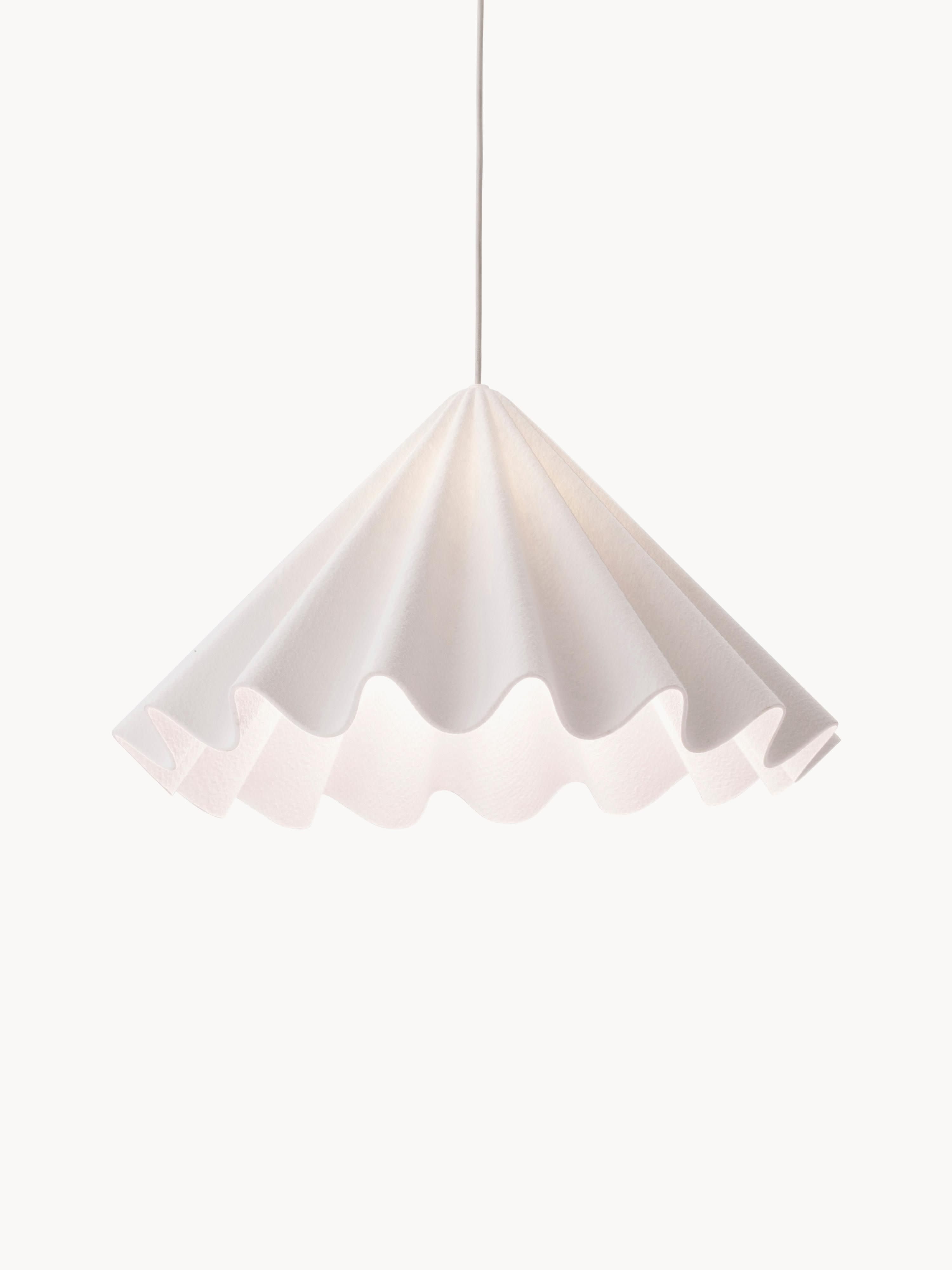 Grande suspension Teemu, Ø 65 cm - Blanc