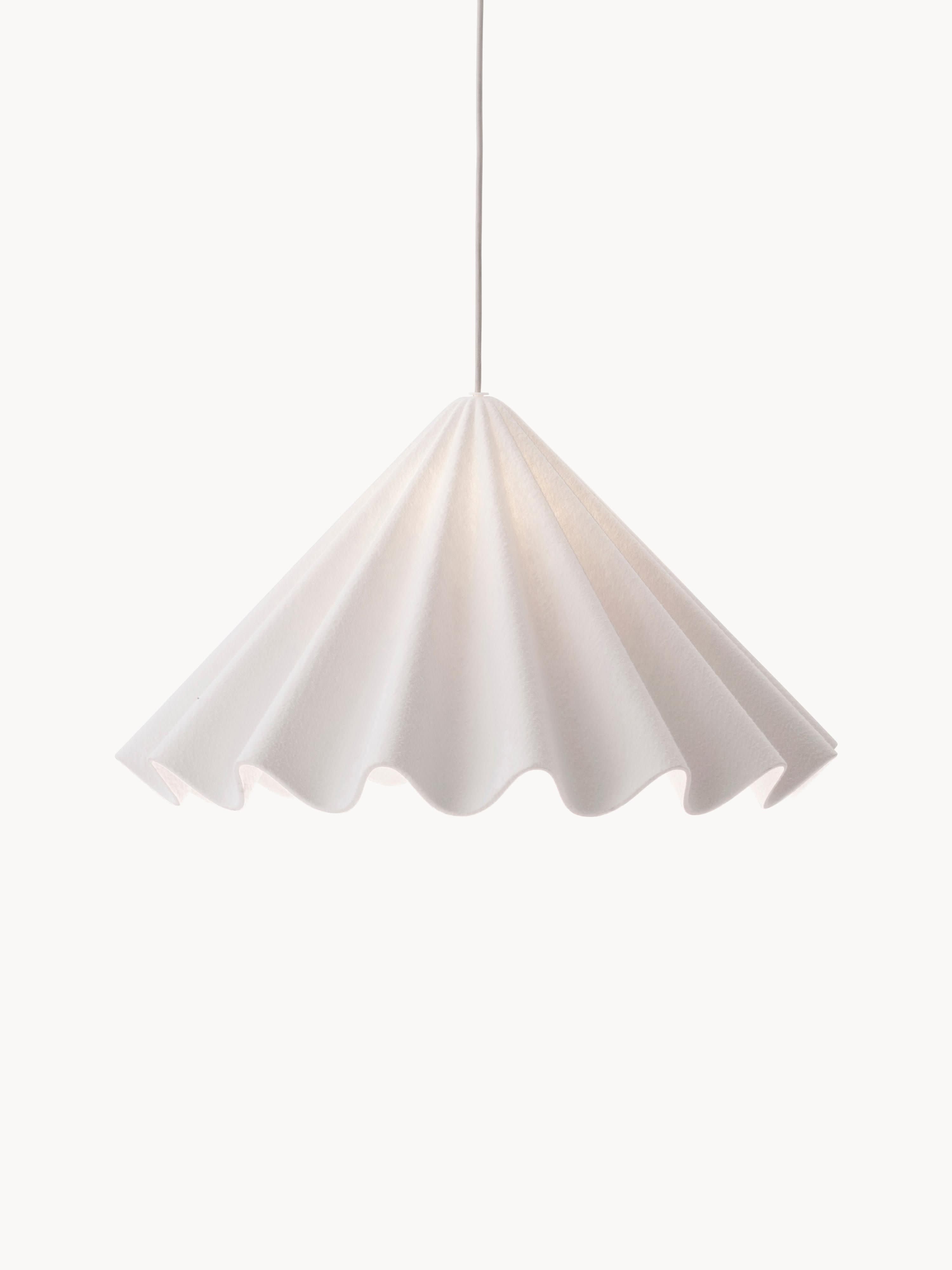 Grande suspension Teemu, Ø 65 cm - Blanc
