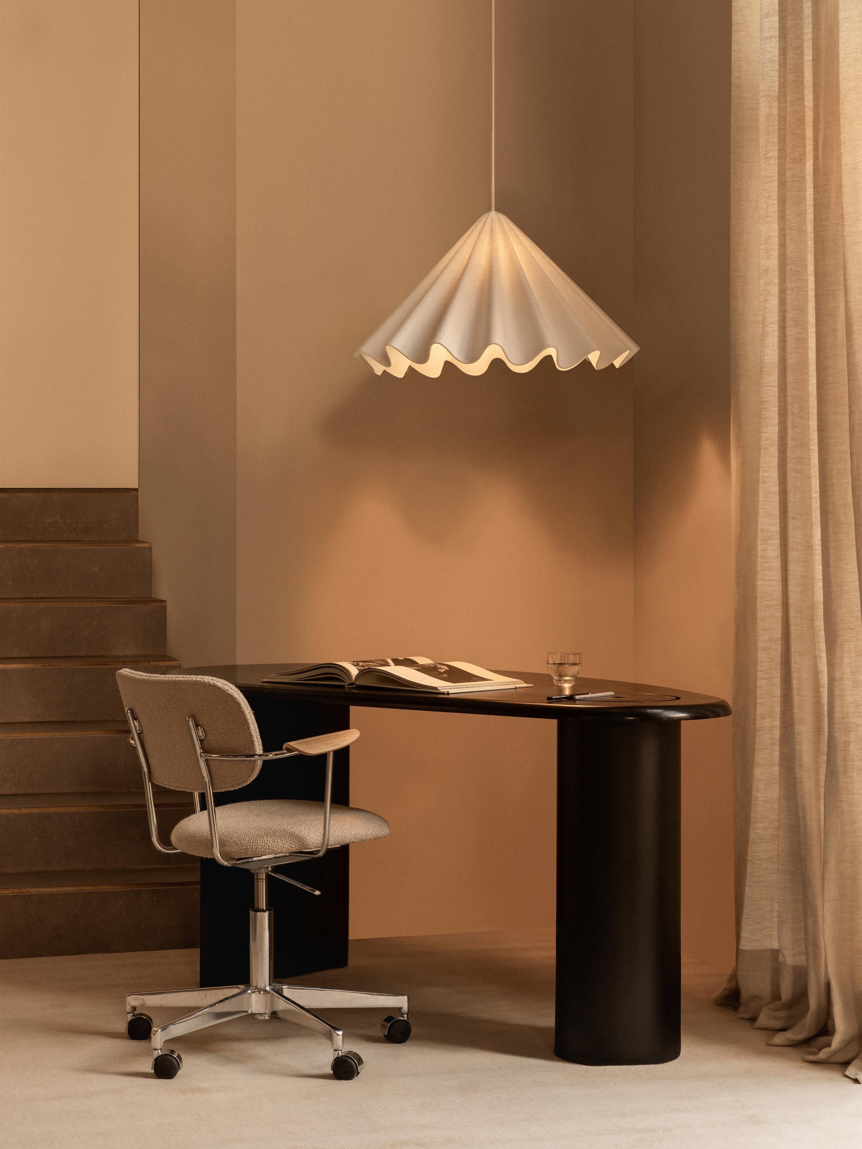 Grande suspension Teemu, Ø 65 cm - Blanc