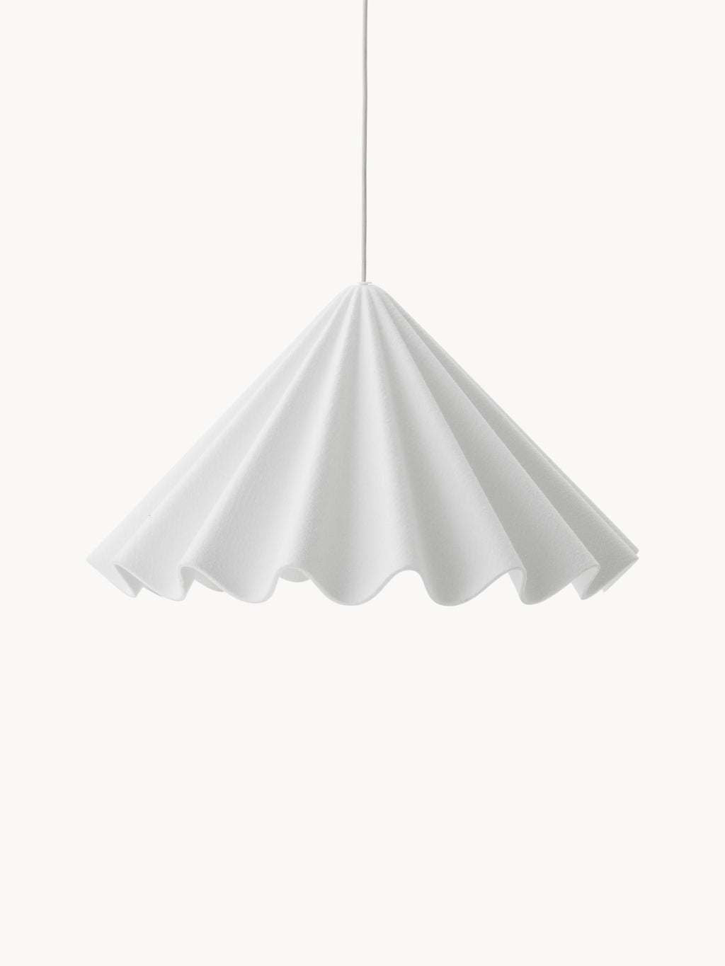 Grande suspension Teemu, Ø 65 cm - Blanc