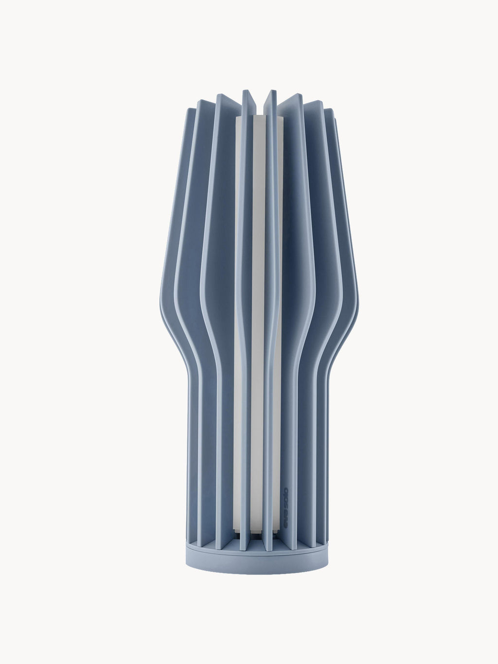 Petite lampe à poser LED mobile Keith, intensité ajustable - Gris-bleu