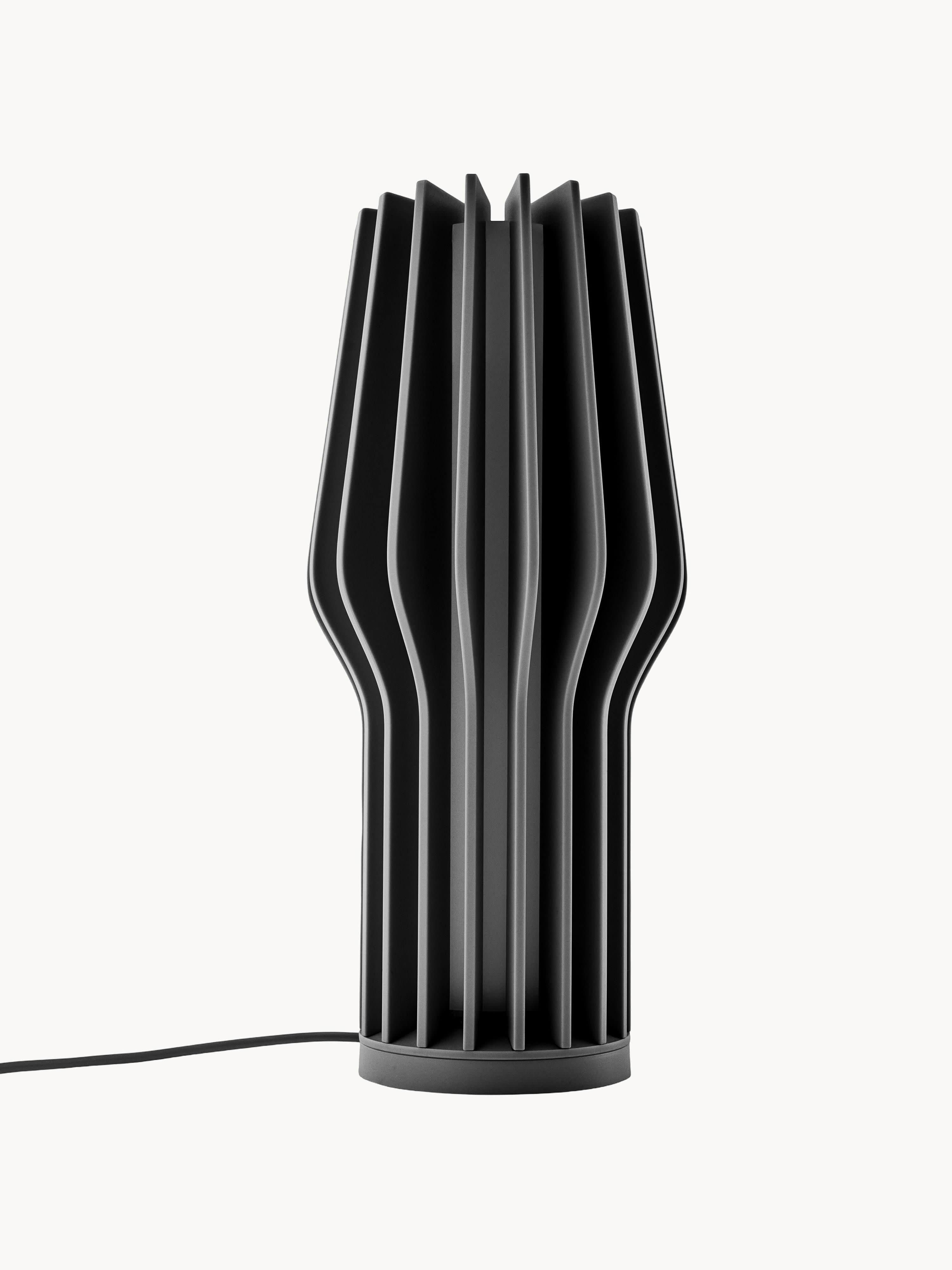 Petite lampe à poser LED mobile Keith, intensité ajustable - Noir