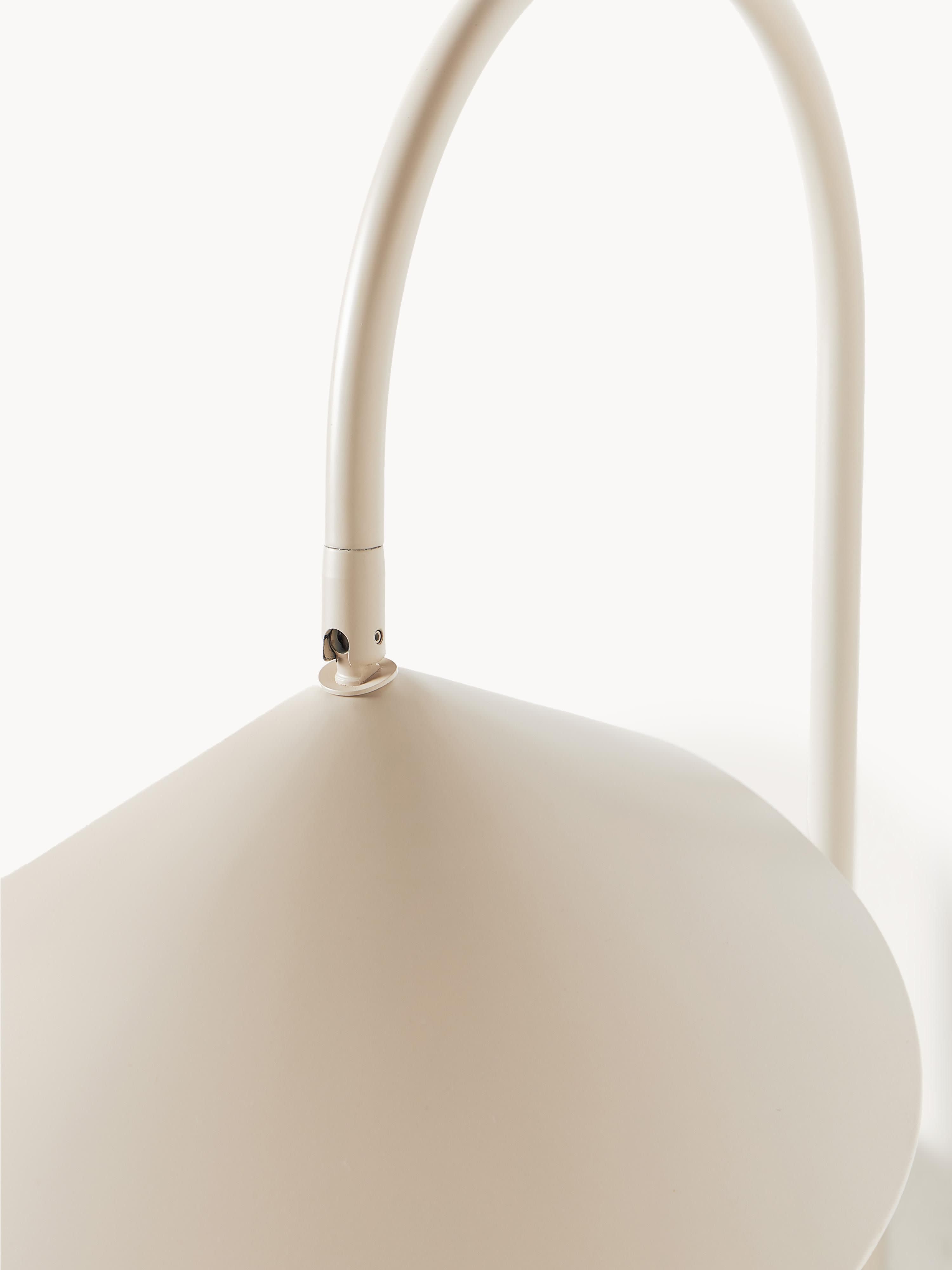Grande applique murale avec prise secteur Ewan, orientable - Beige clair