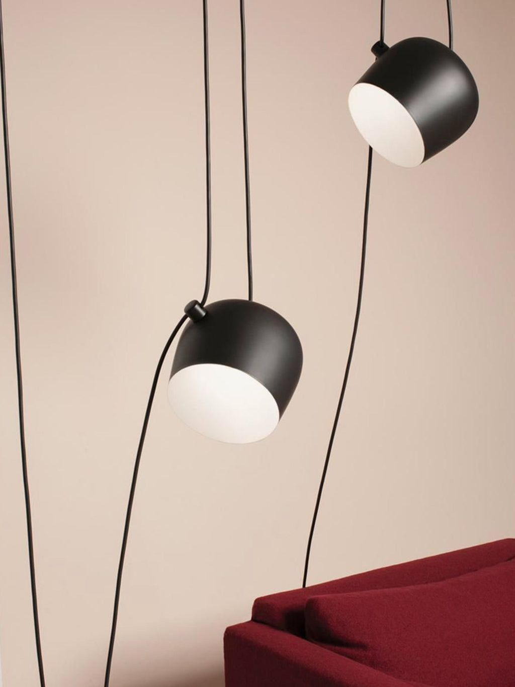 Suspension LED Mogens - Noir