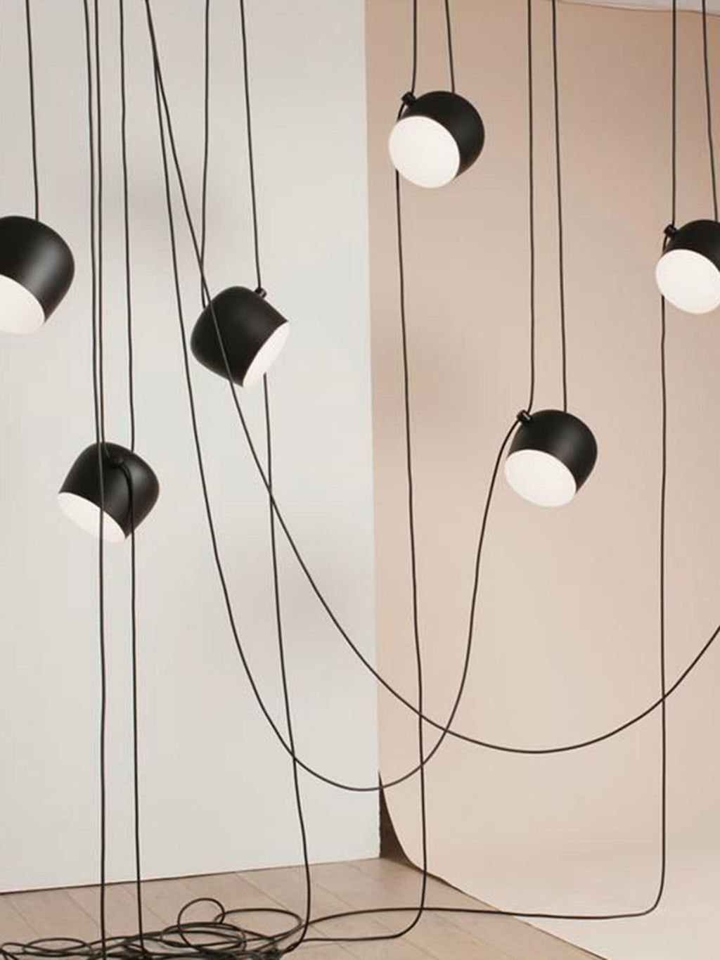 Suspension LED Mogens - Noir