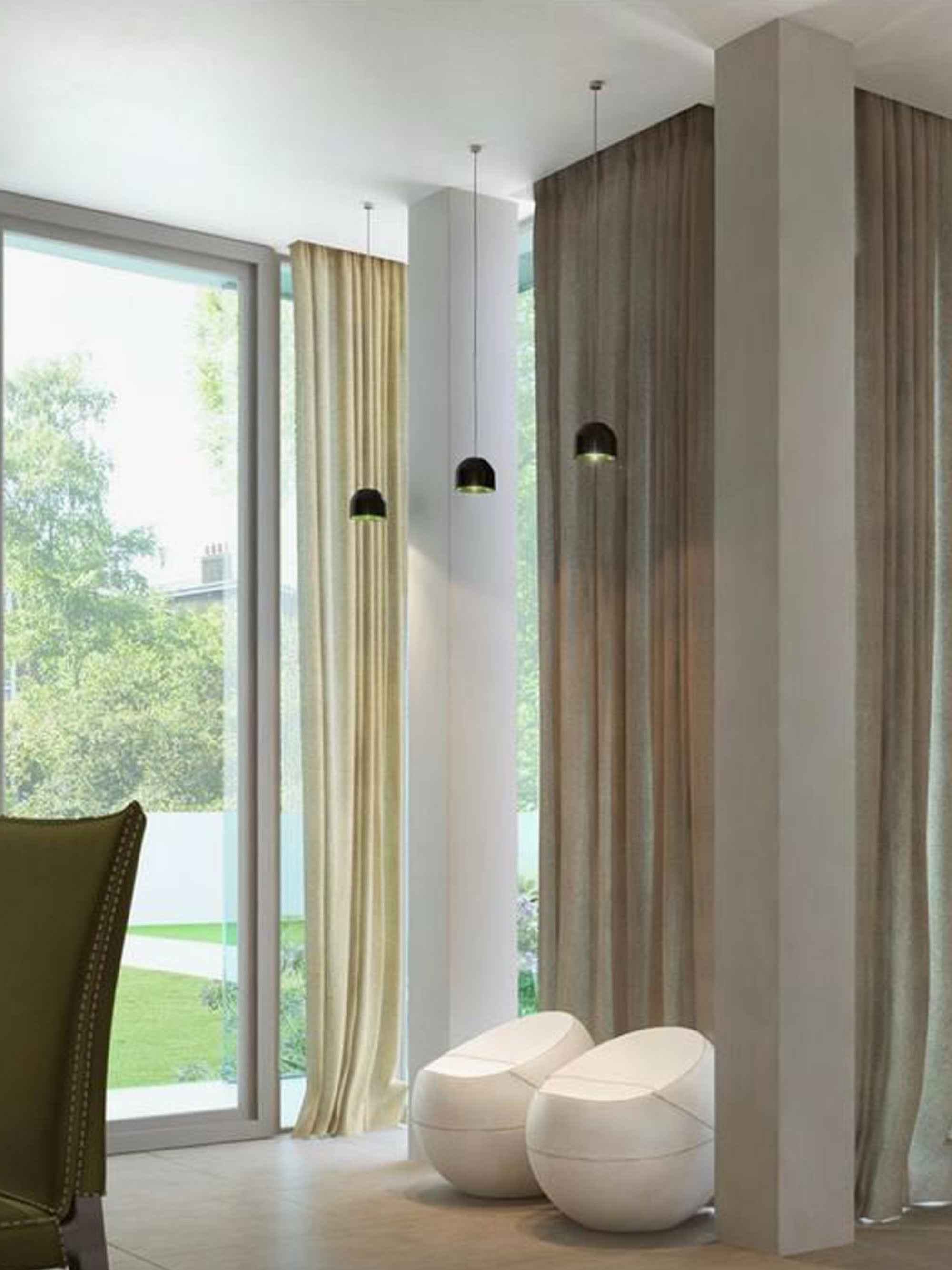 Suspension LED Horton - Noir