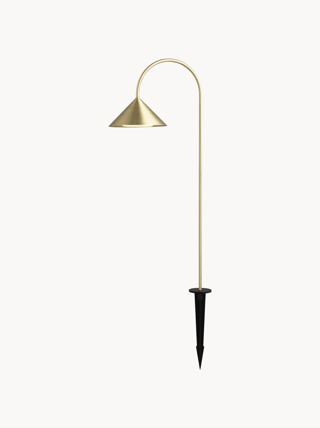 Lampe à piquer LED à intensité variable Pentti - Doré