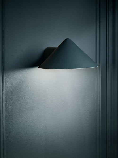 Applique murale LED Pentti, intensité ajustable - Gris-bleu, mat