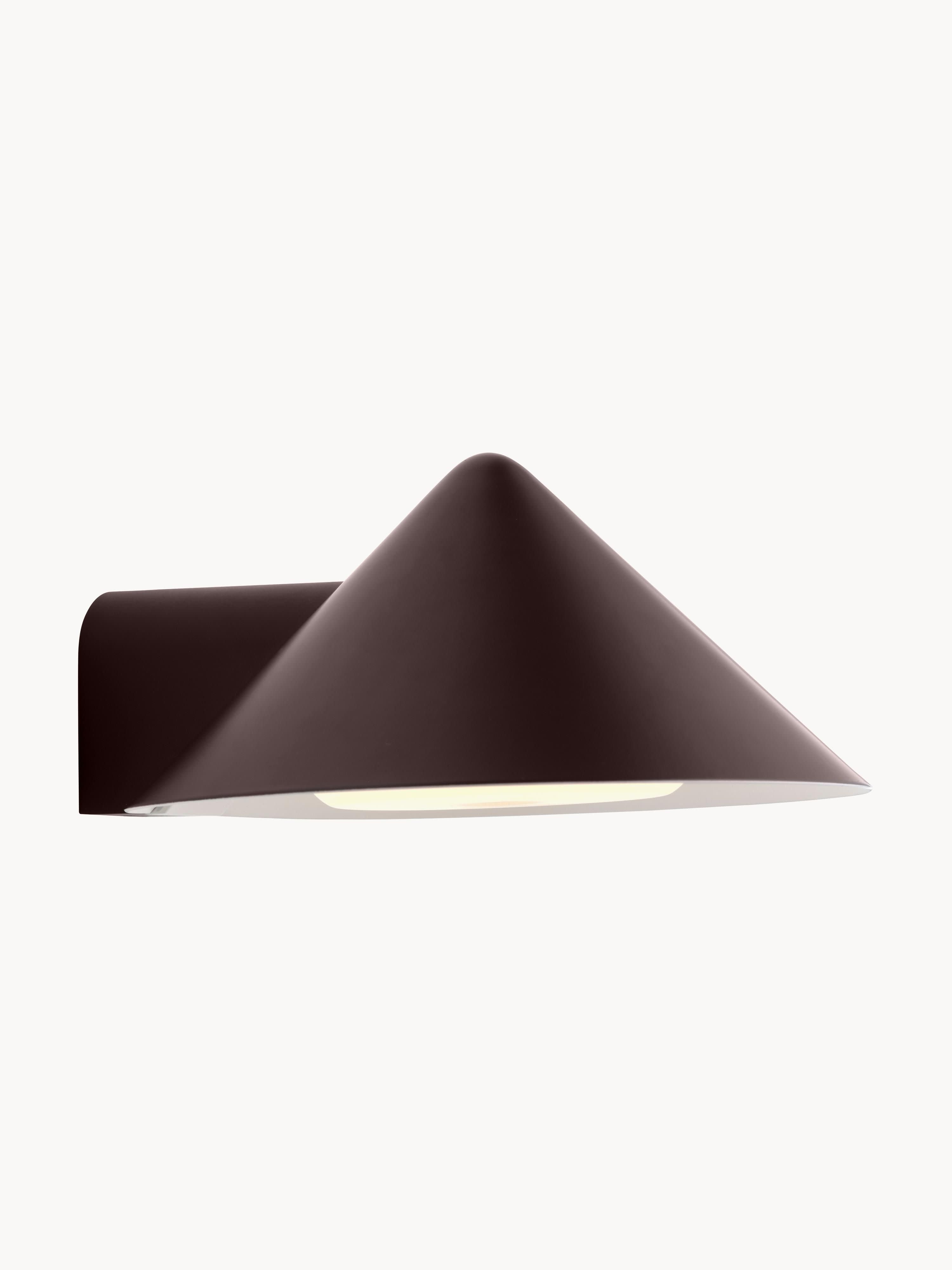 Applique murale LED Pentti, intensité ajustable - Brun foncé, mat