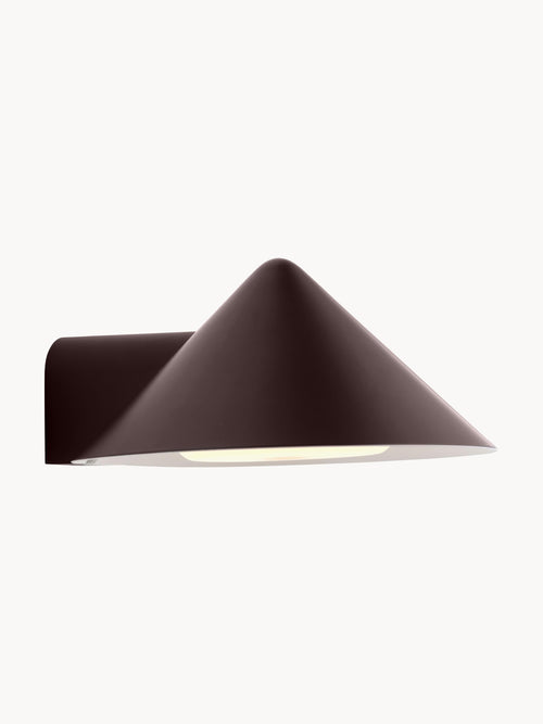 Applique murale LED Pentti, intensité ajustable - Brun foncé, mat