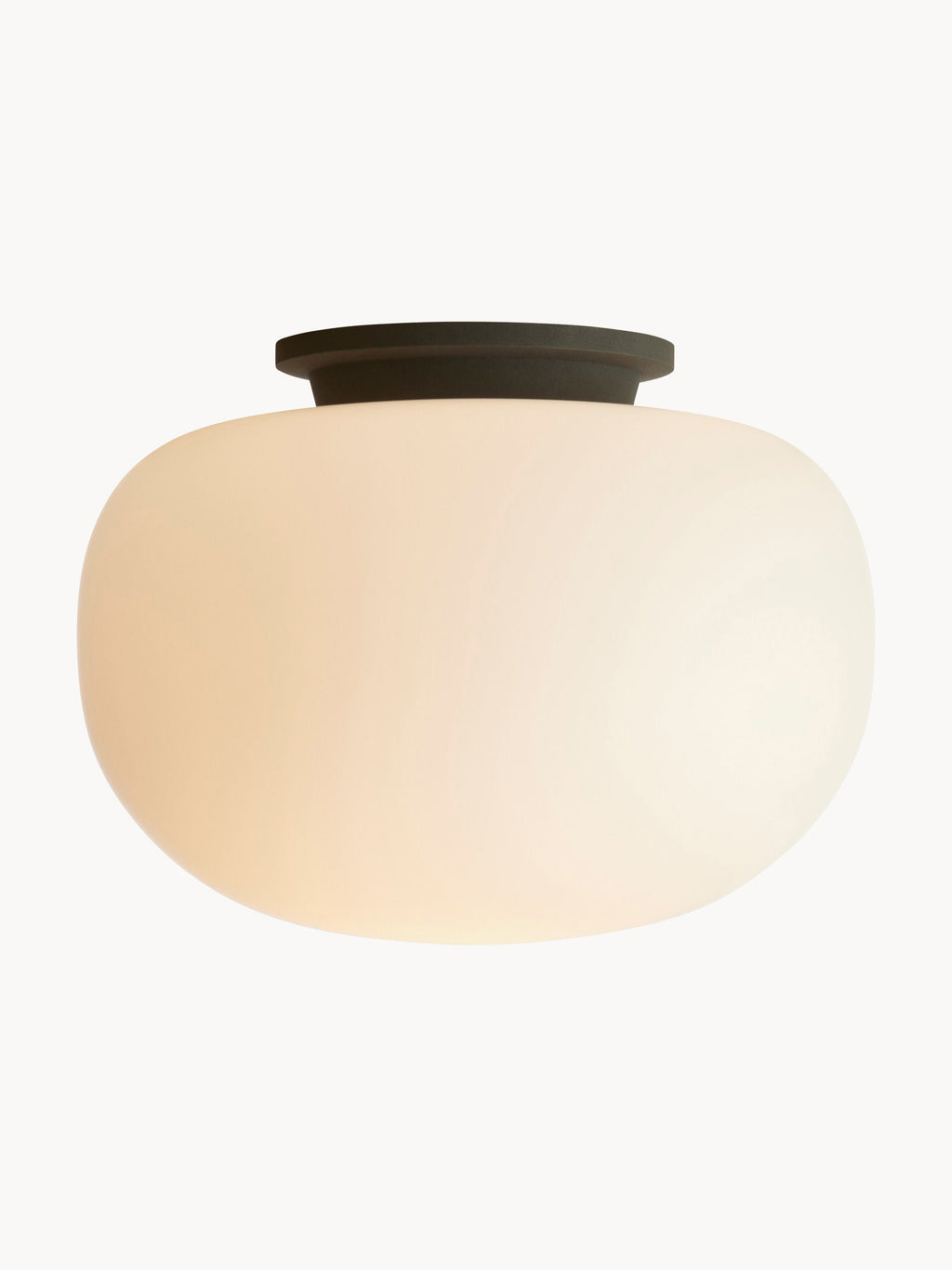 Plafonnier LED Gideon - Noir, blanc