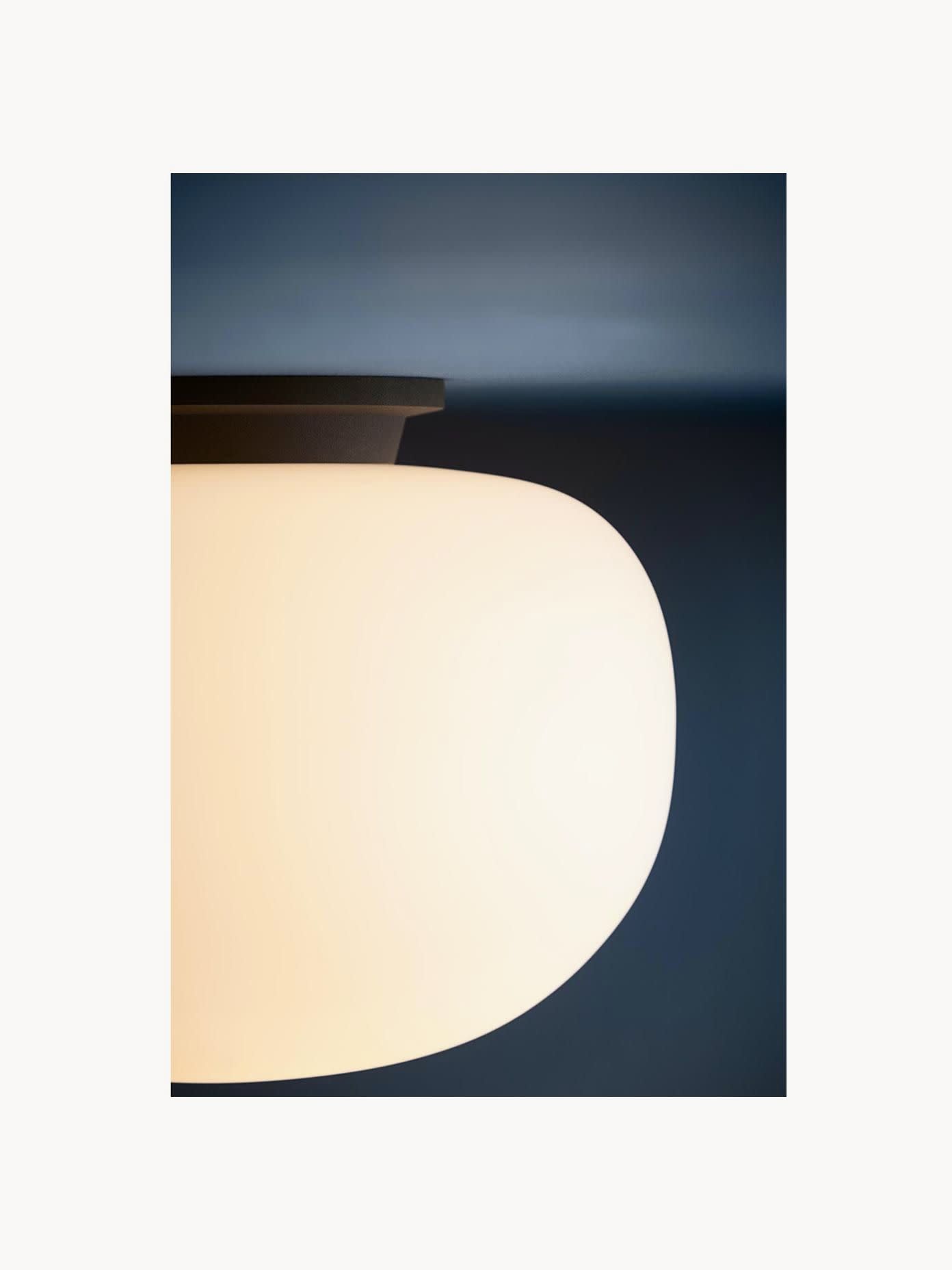 Plafonnier LED Gideon - Noir, blanc