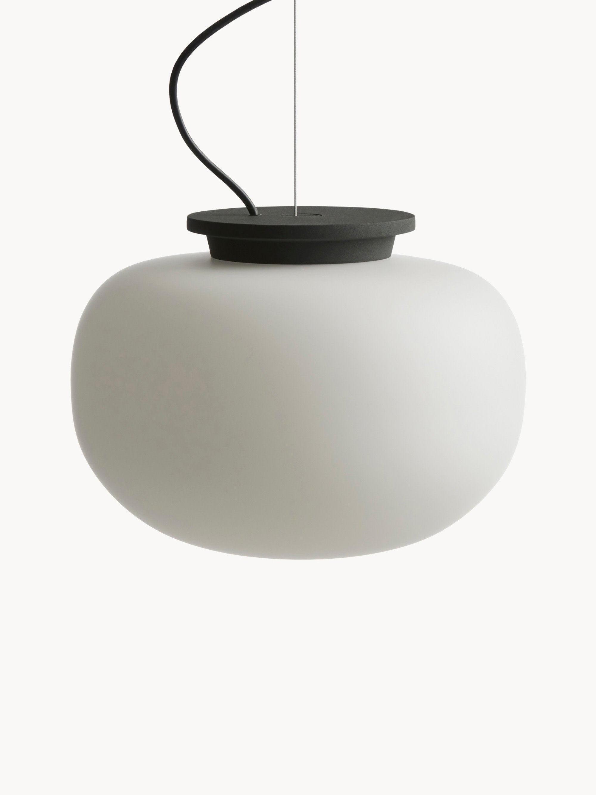 Suspension LED Gideon - Noir, blanc