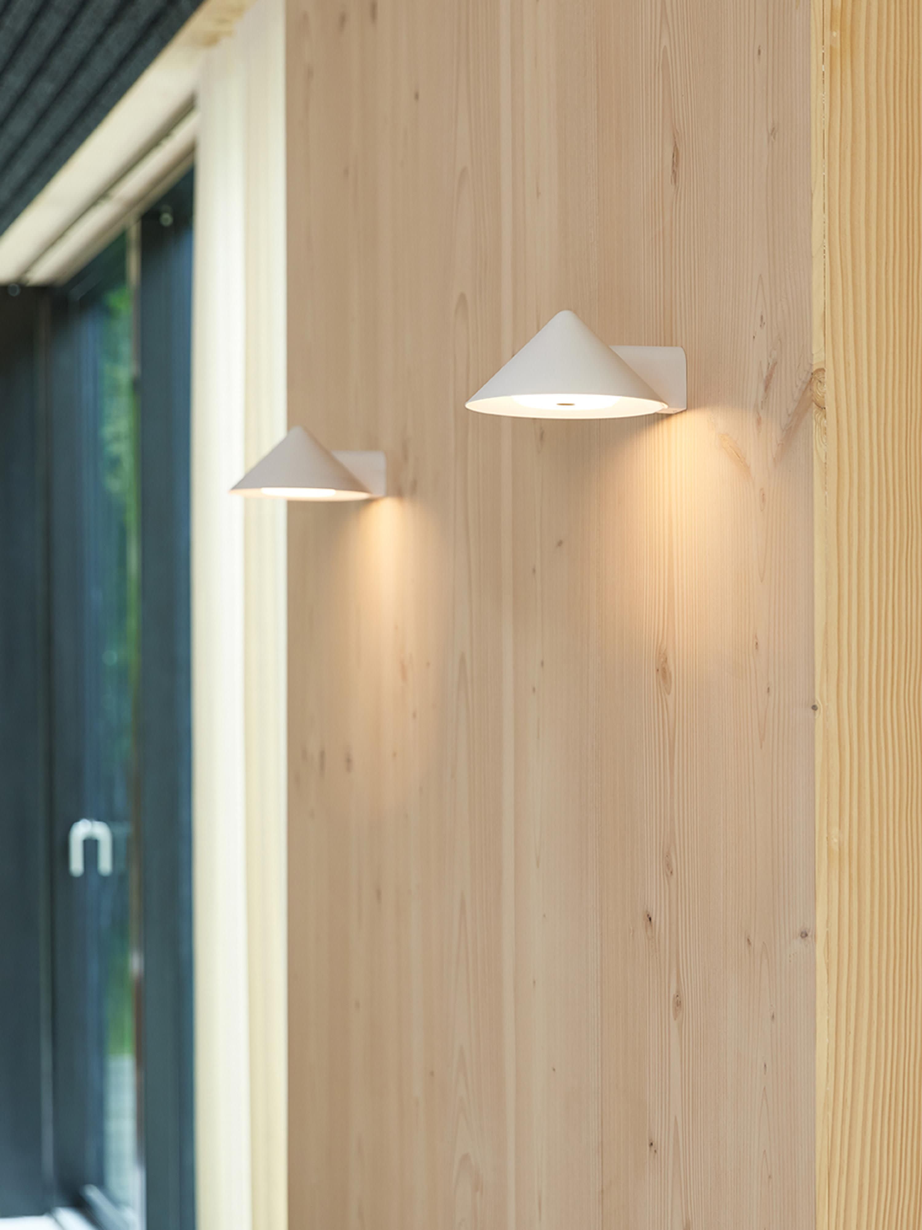 Applique murale LED Pentti, intensité ajustable - Blanc, mat