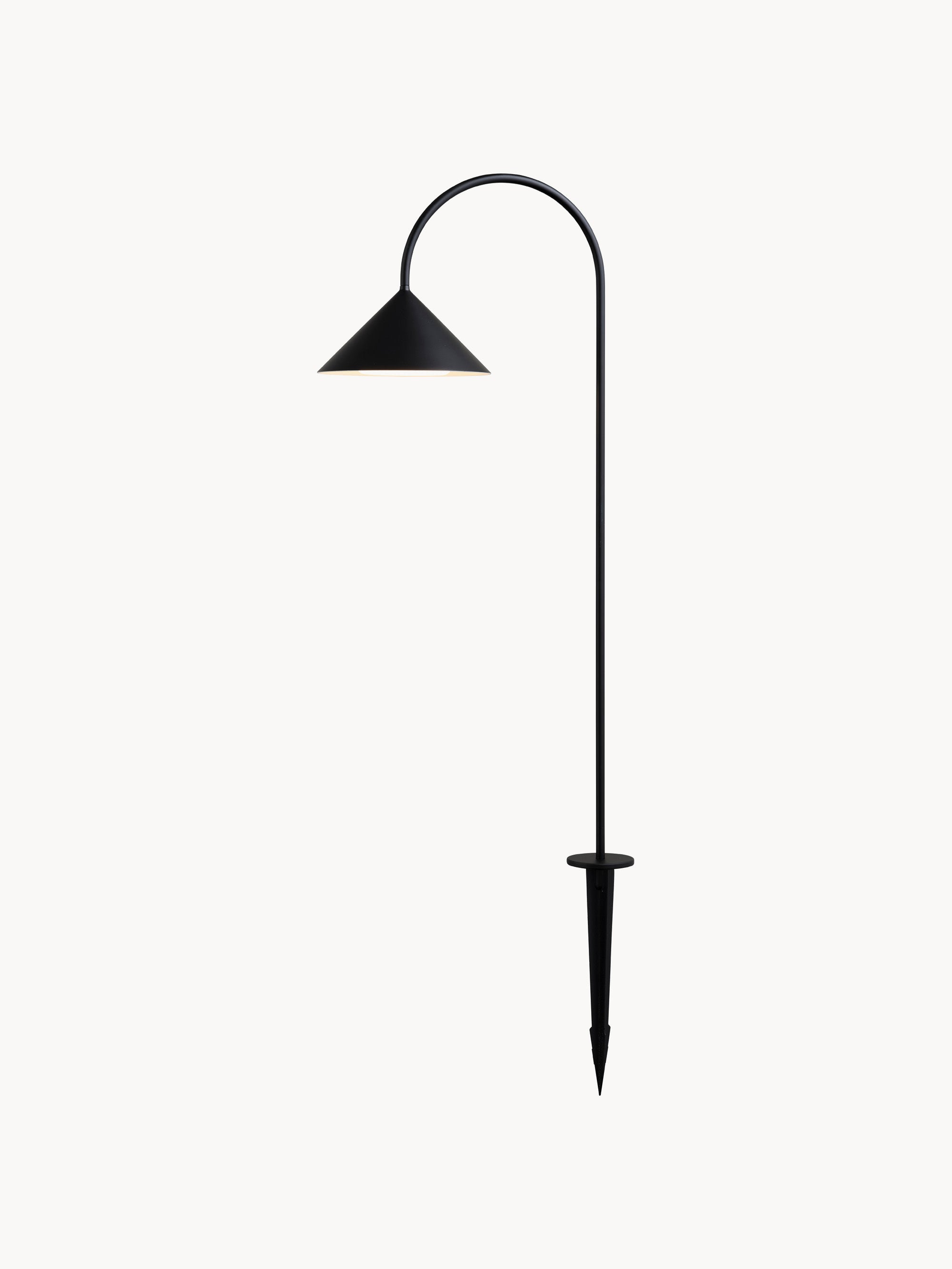 Lampe à piquer LED à intensité variable Pentti - Noir