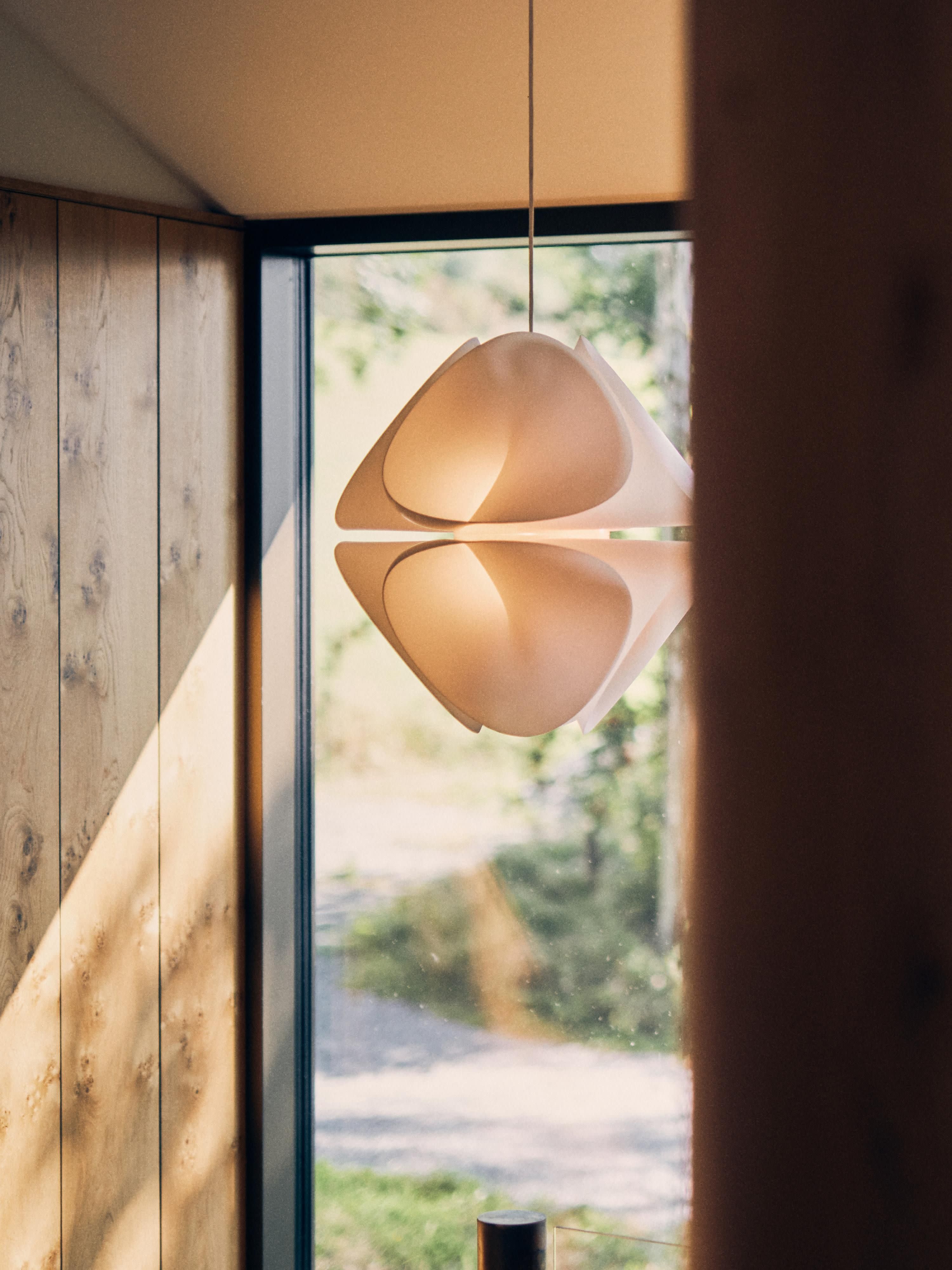 Petite suspension Thorrik - Blanc, mat