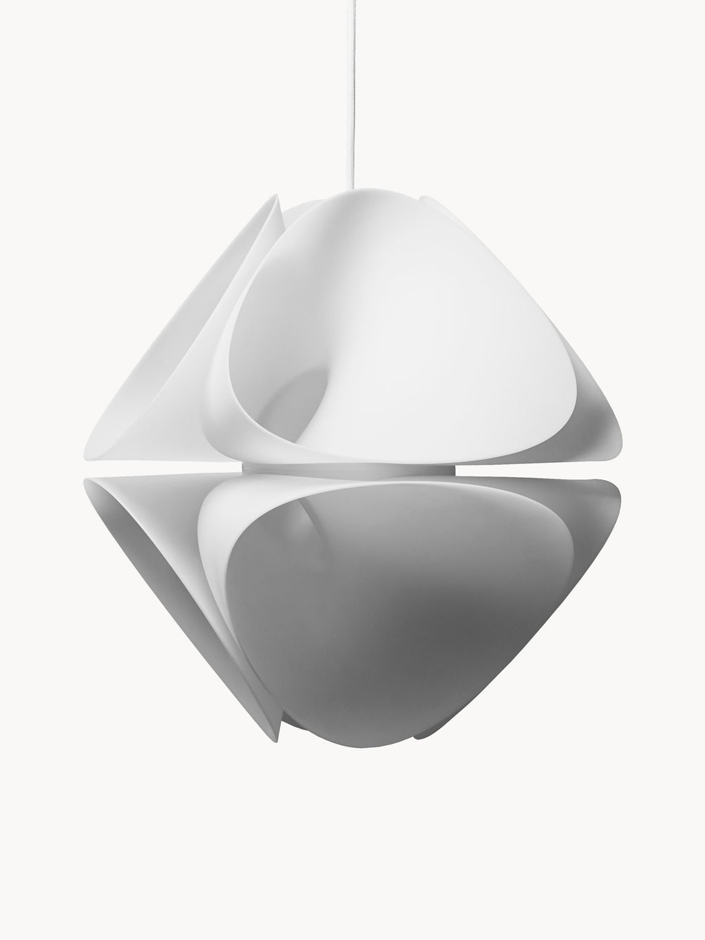 Petite suspension Thorrik - Blanc, mat