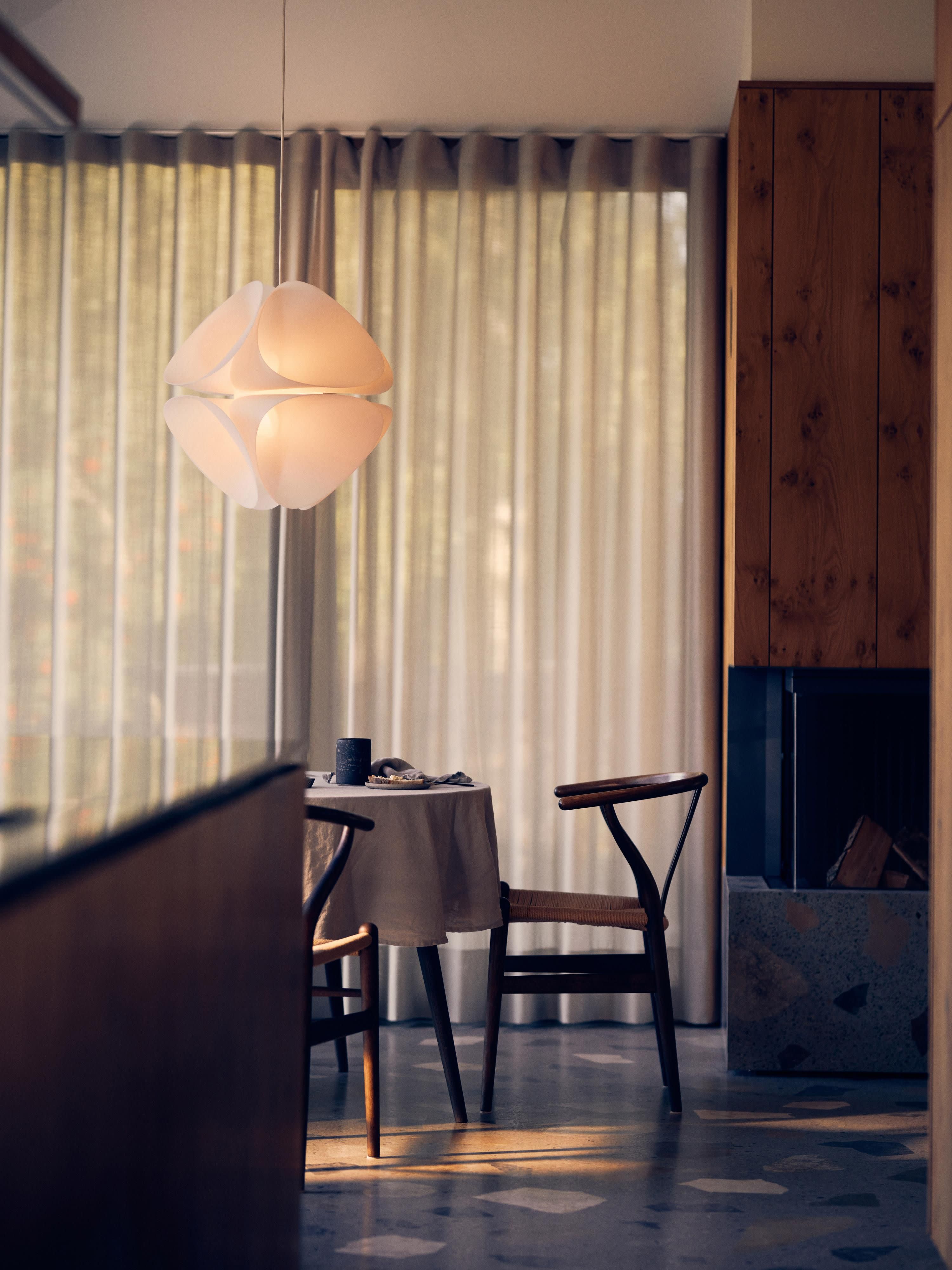 Petite suspension Thorrik - Blanc, mat