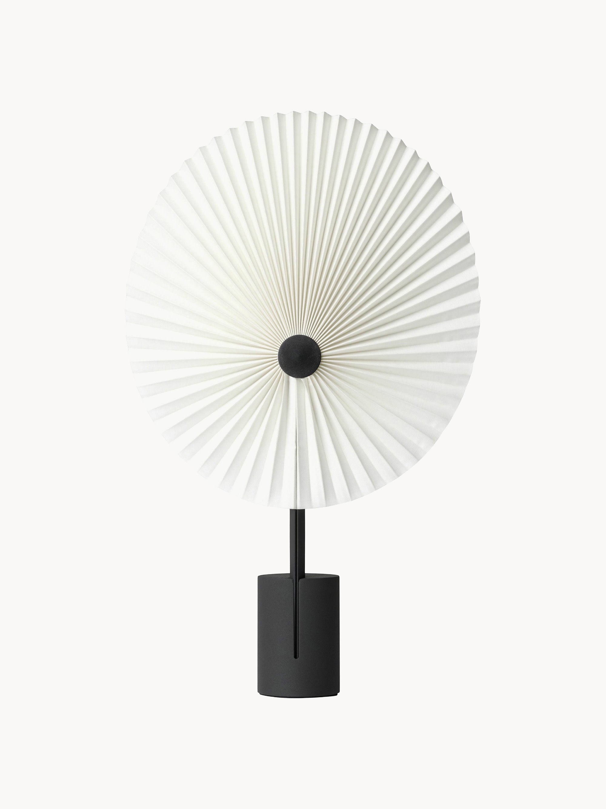 Grande lampe à poser LED mobile Tobin, intensité ajustable - Blanc, noir