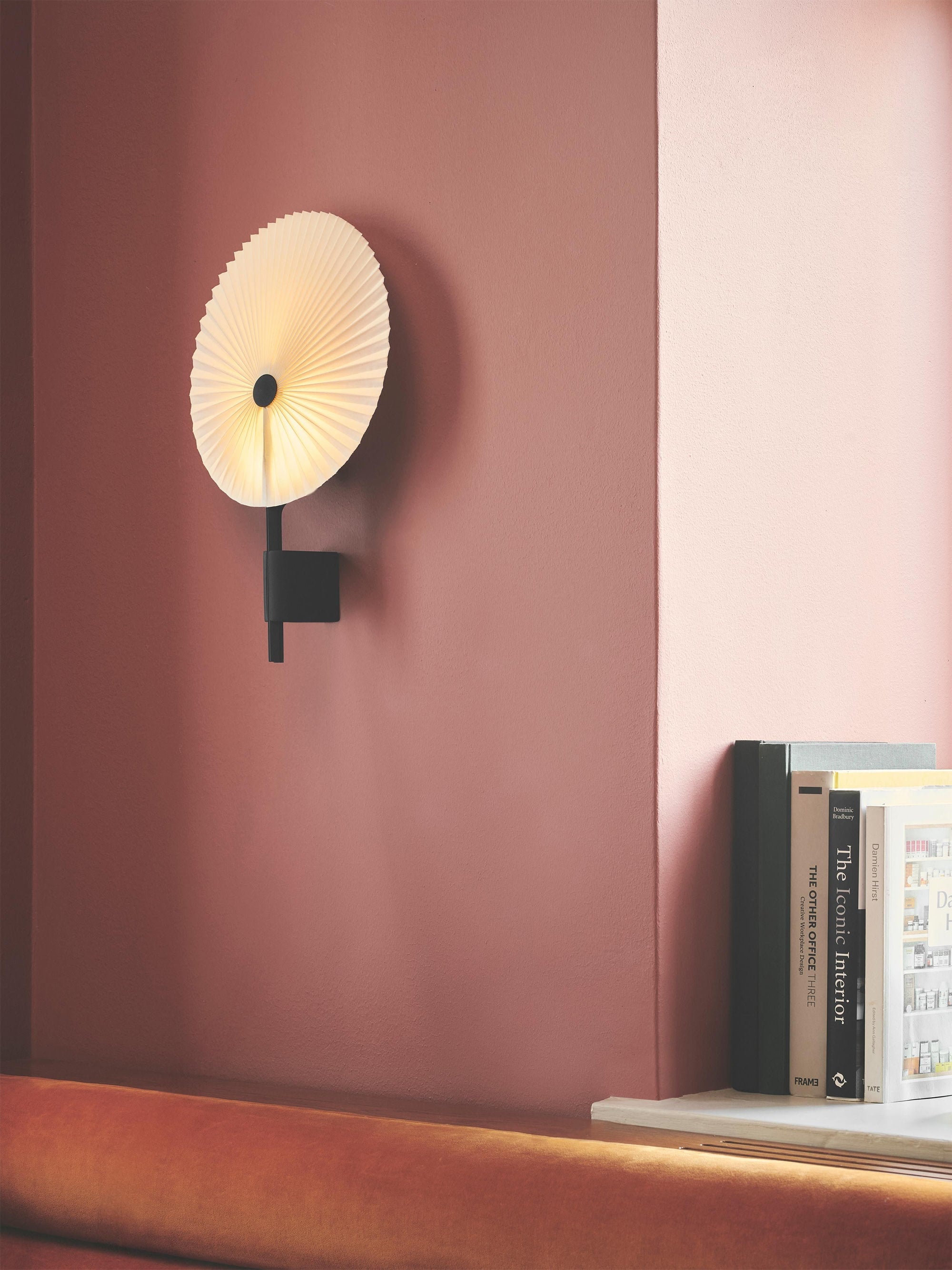 Grande applique murale LED Tobin, intensité ajustable - Blanc, noir