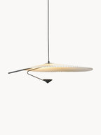 Grande suspension LED Tobin, intensité ajustable - Blanc, noir