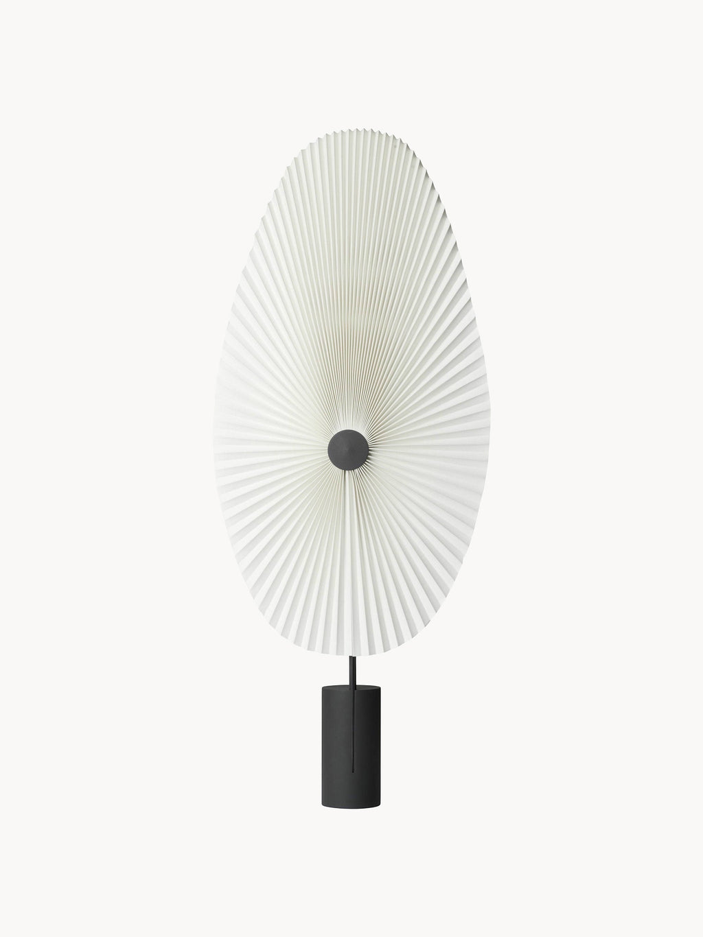 Petit lampadaire LED Tobin, intensité ajustable - Blanc, noir