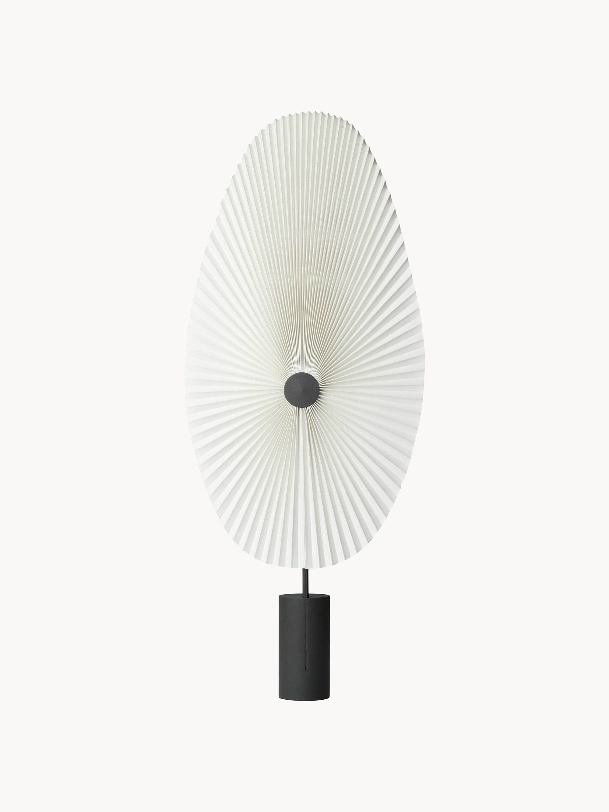 Petit lampadaire LED Tobin, intensité ajustable - Blanc, noir