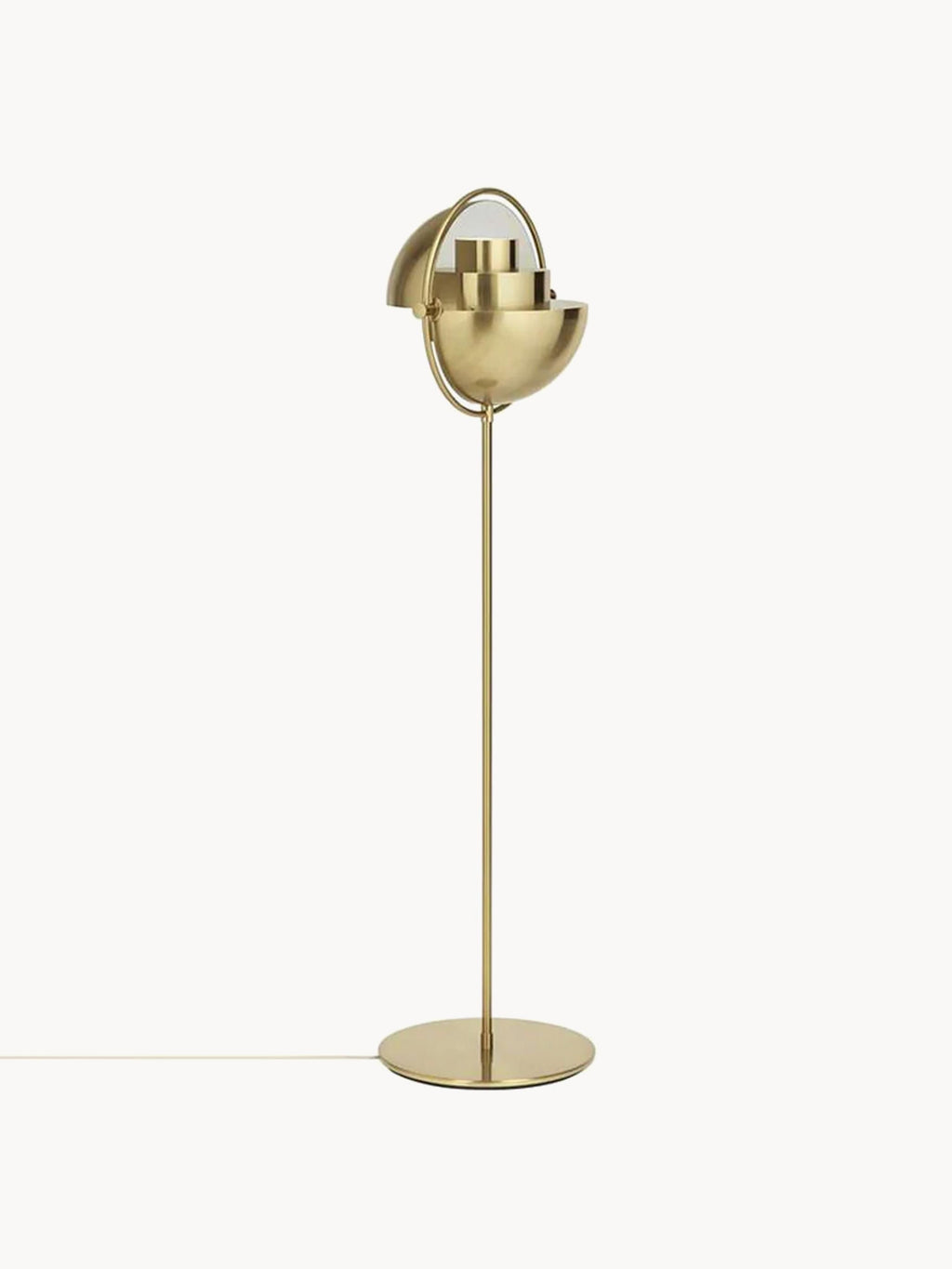 Lampadaire orientable Egil - Doré, haute brillance