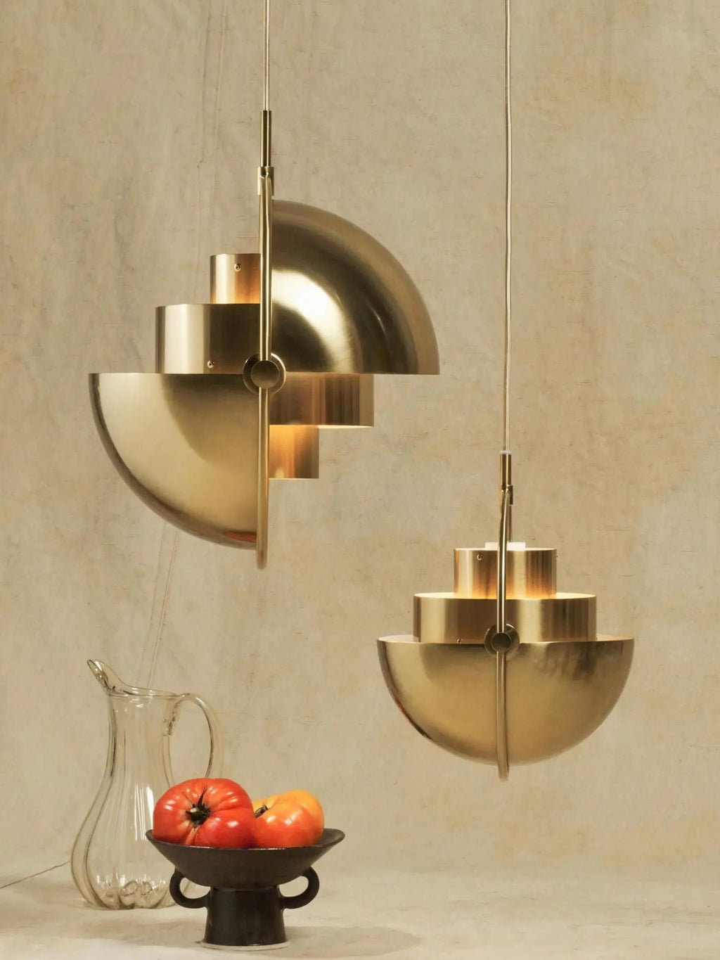 Suspension orientable Egil - Doré, haute brillance