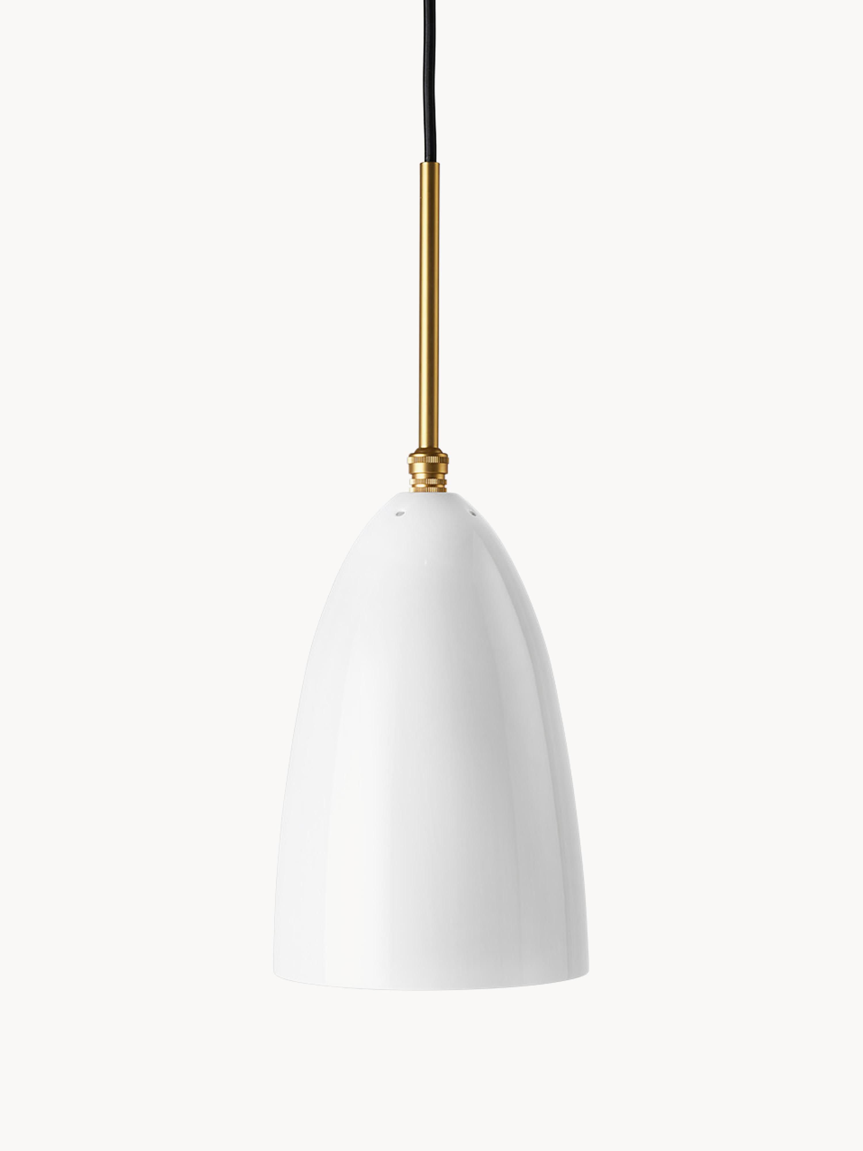 Petite suspension Eeli - Blanc, haute brillance