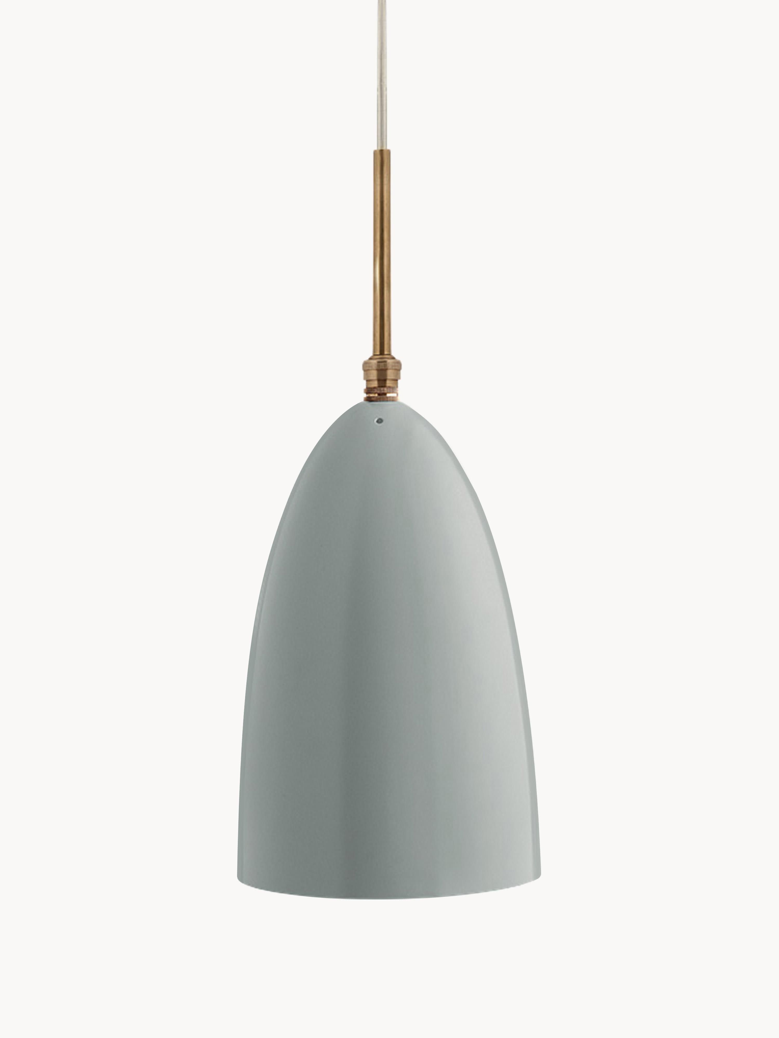 Suspension Eeli - Gris, or laiton