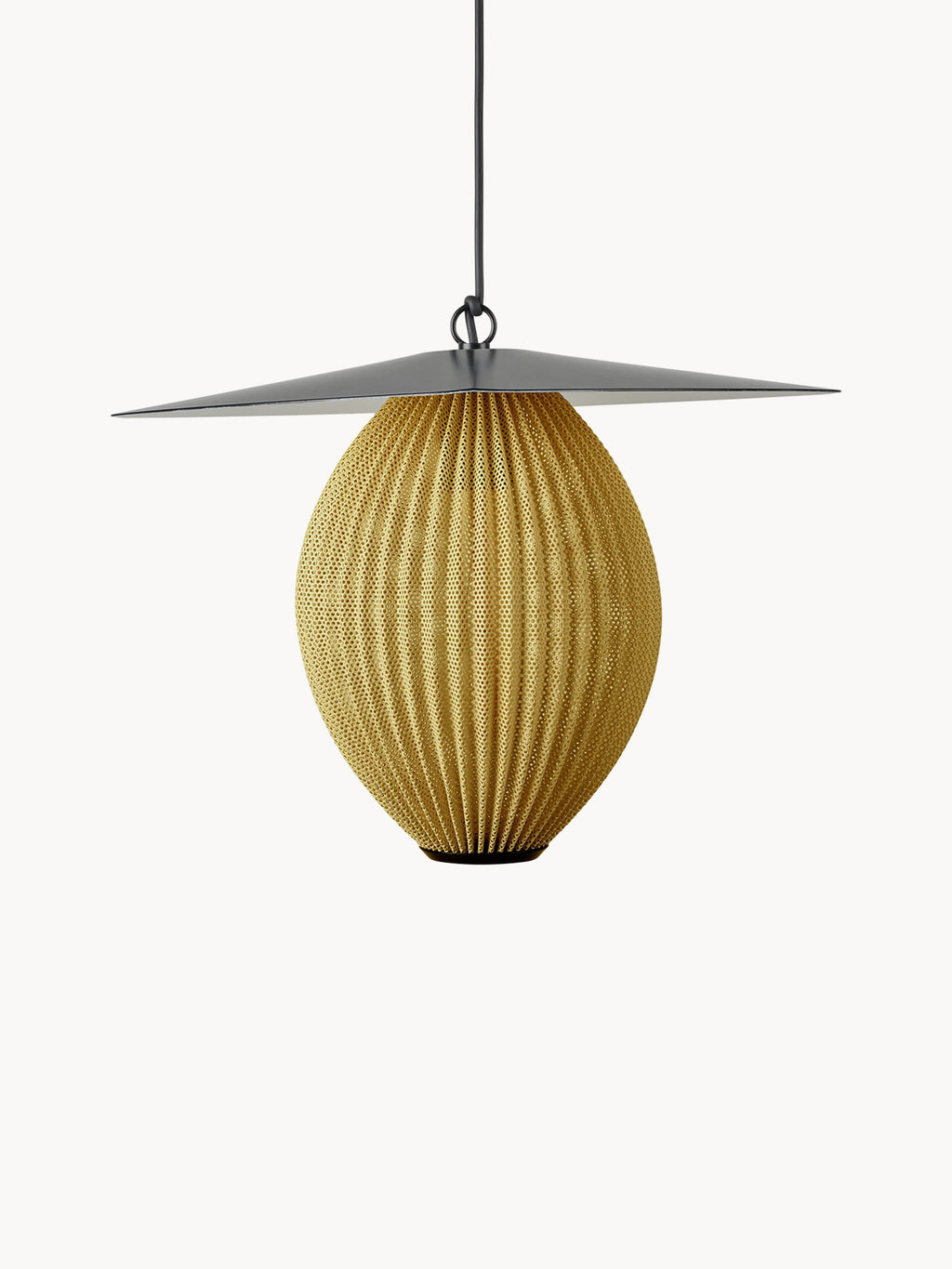 Suspension d'extérieur Tyrone - Ocre, noir