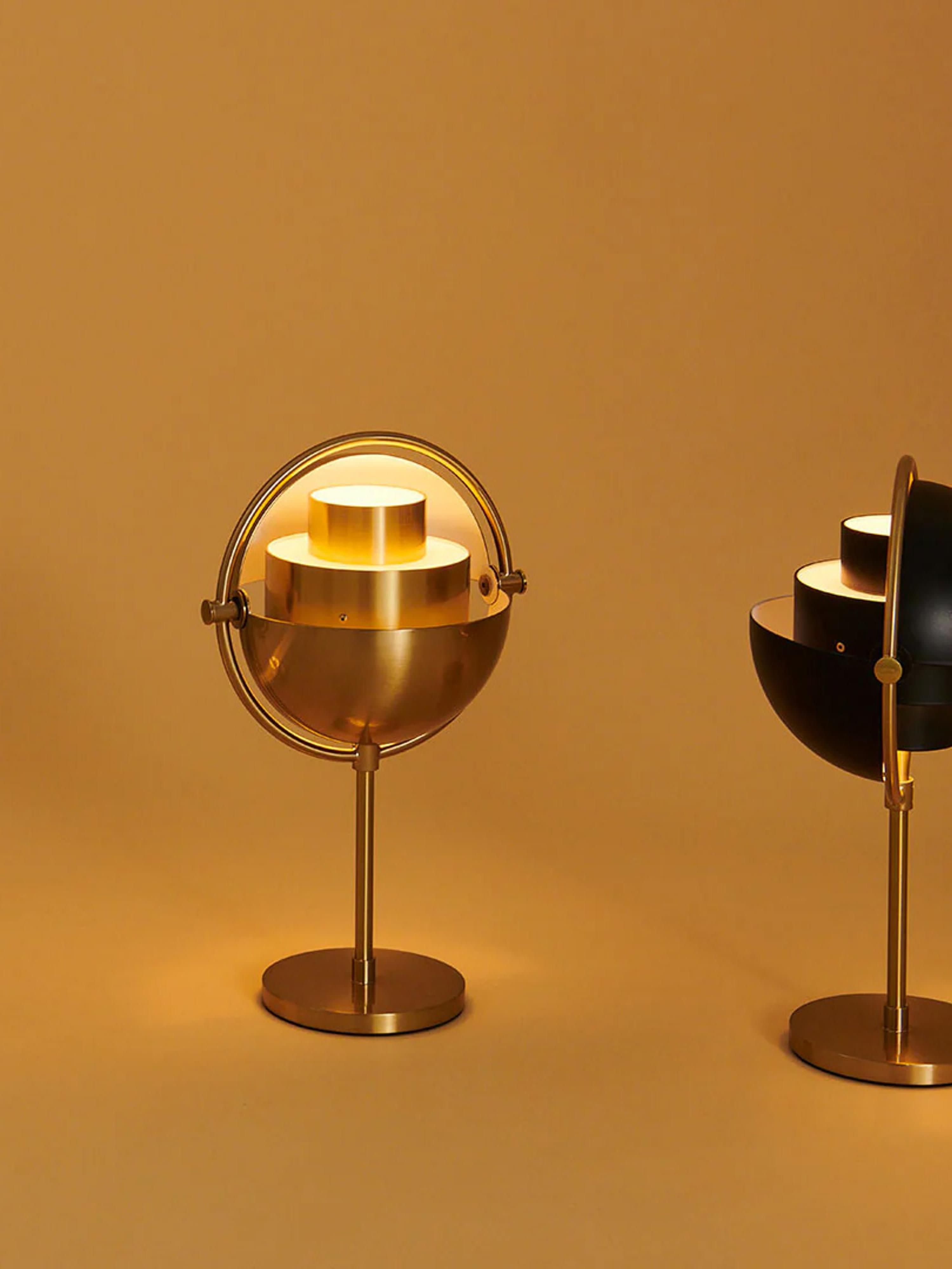 Lampe à poser mobile Egil, intensité ajustable - Doré, haute brillance
