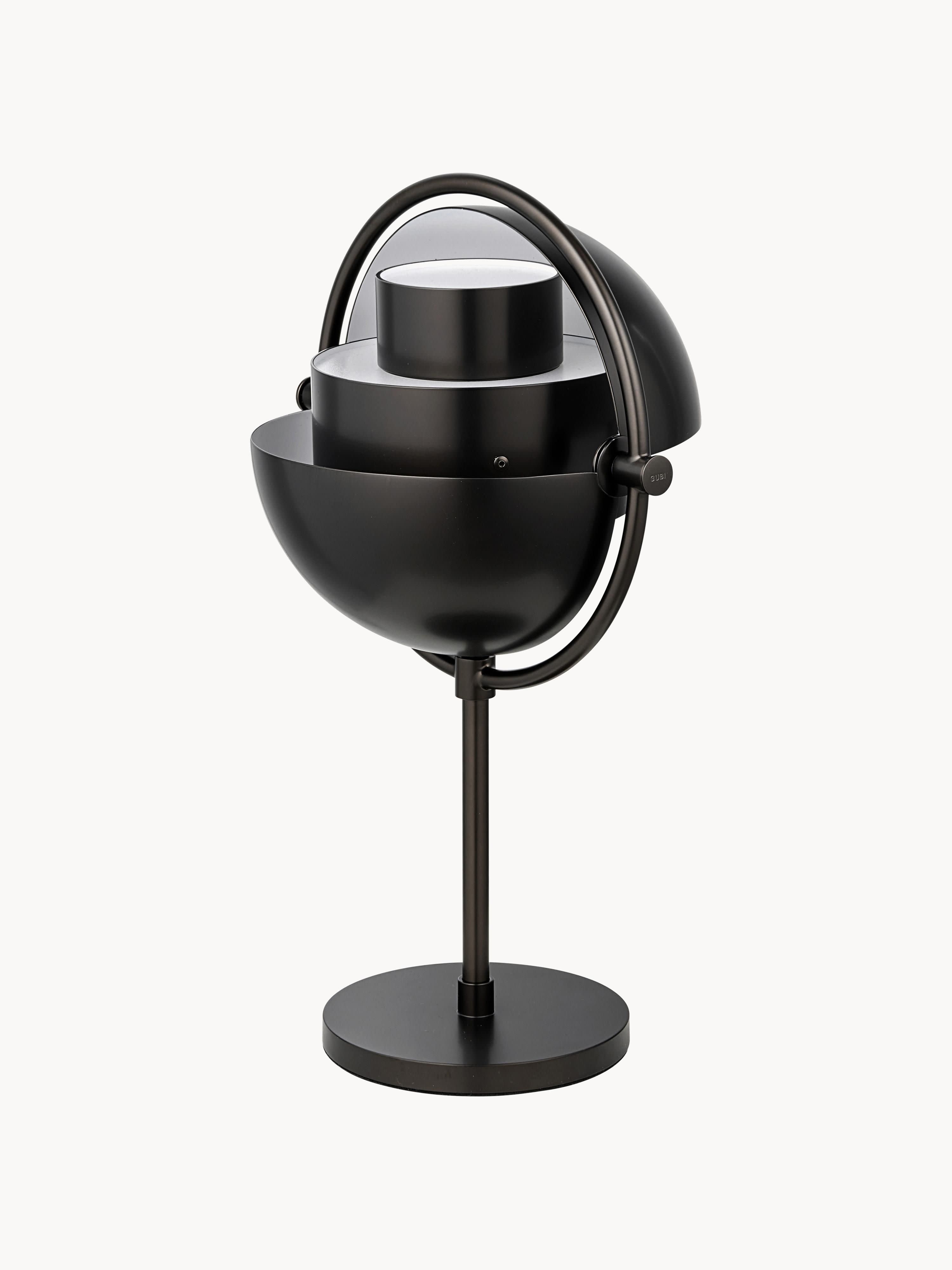 Lampe à poser mobile Egil, intensité ajustable - Noir, mat
