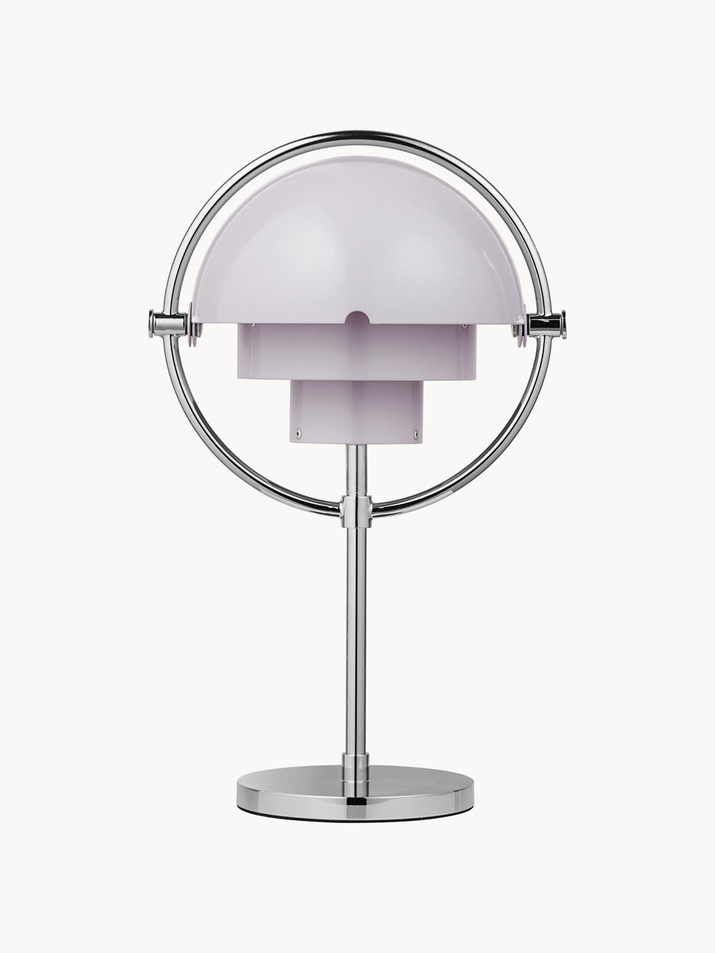Lampe à poser mobile Egil, intensité ajustable - Lavande haute brillance, argenté haute brillance
