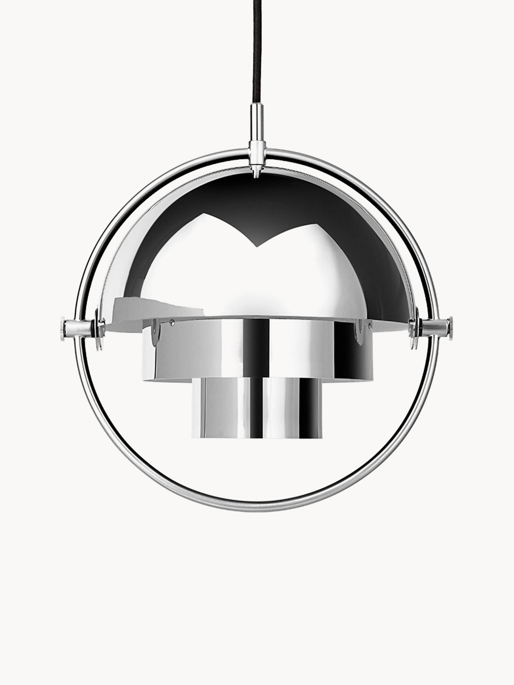 Suspension orientable Egil - Argenté, haute brillance